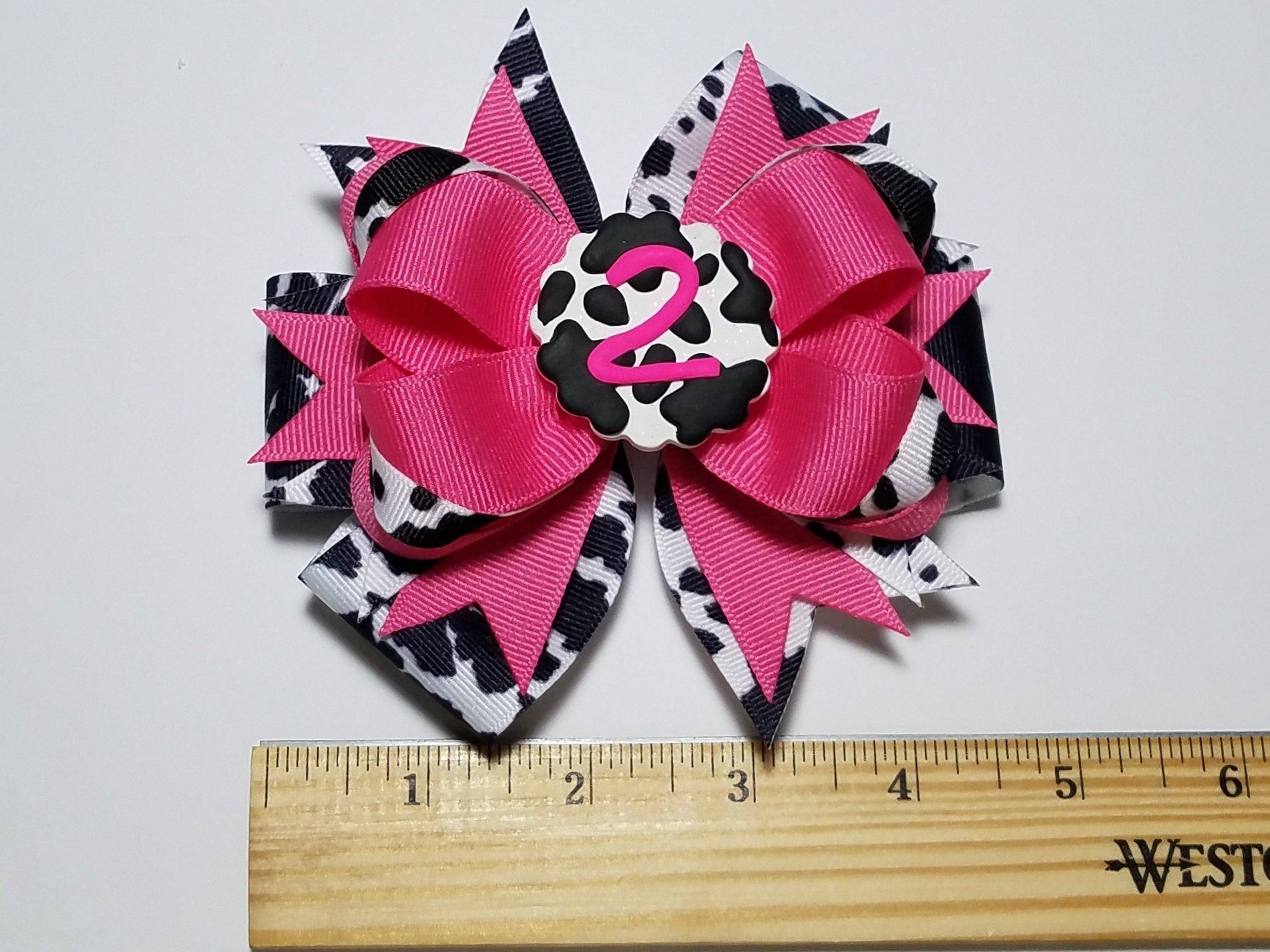 5" 2nd Birthday Cow 