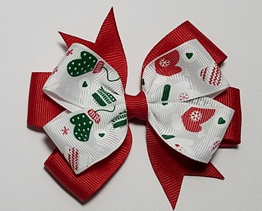 3.5" Christmas Mittens 