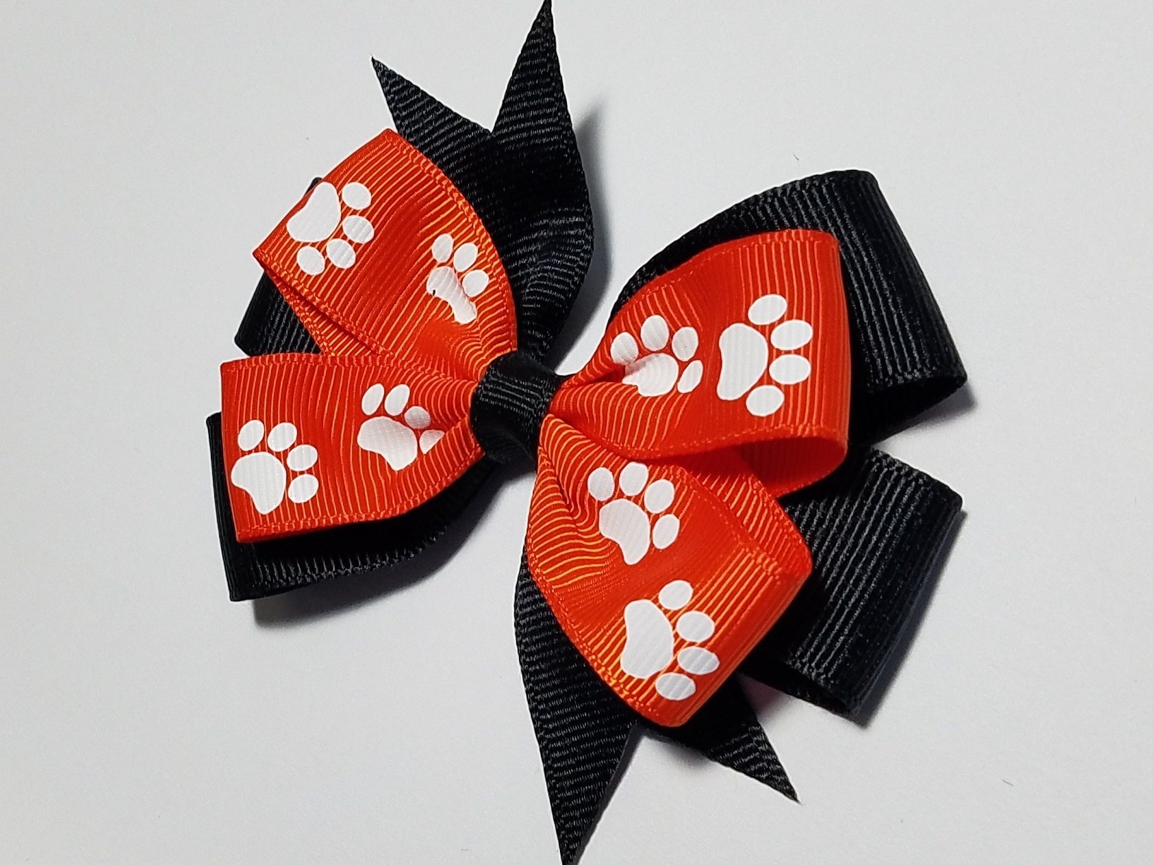3.5" Orange Paw Print