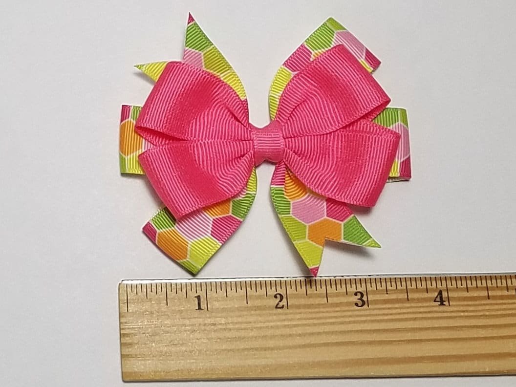 3.5" Neon Hexagon