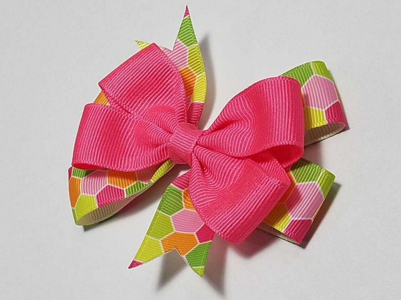 3.5" Neon Hexagon