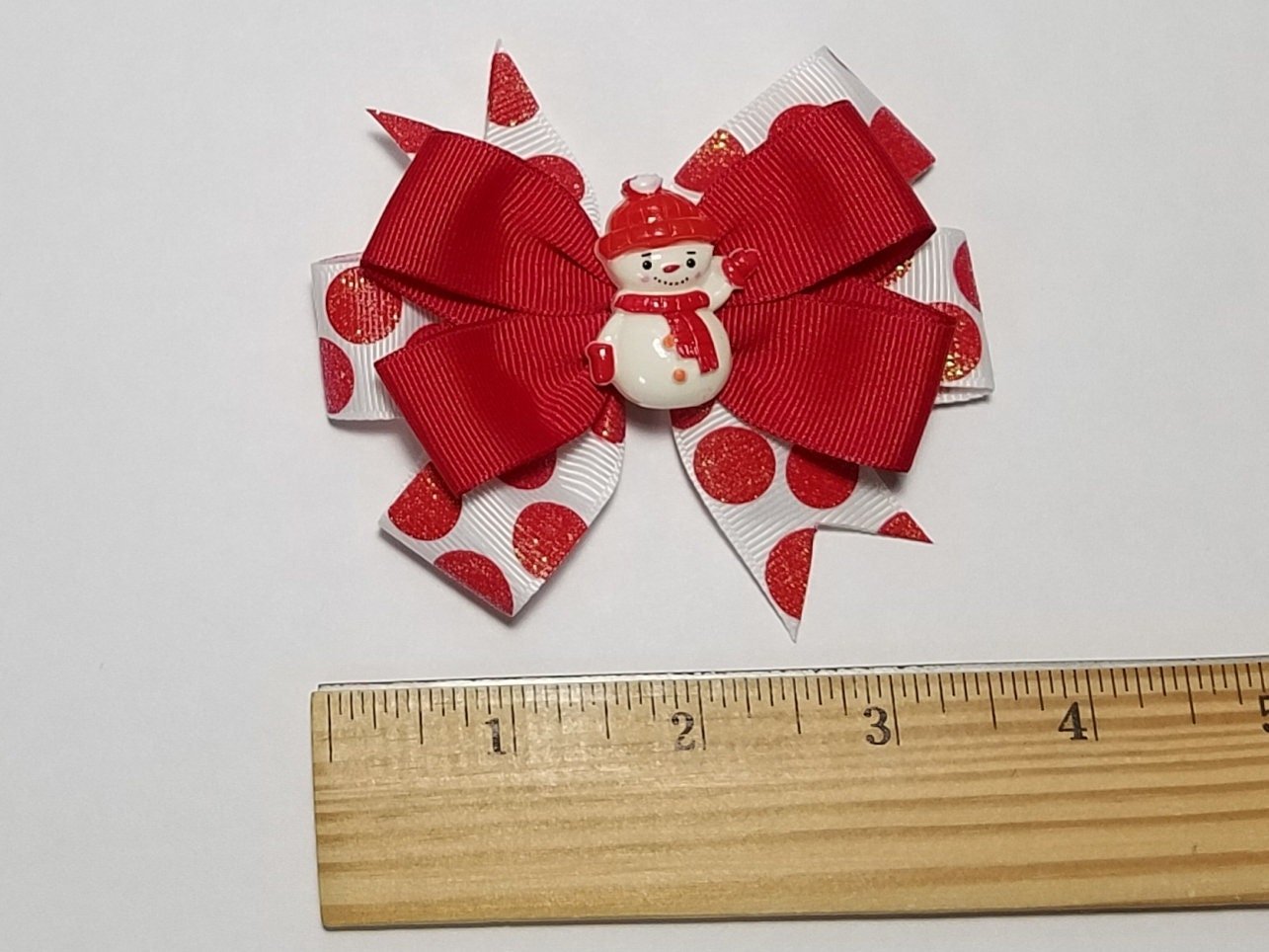 3.5" Snowman Glitter 