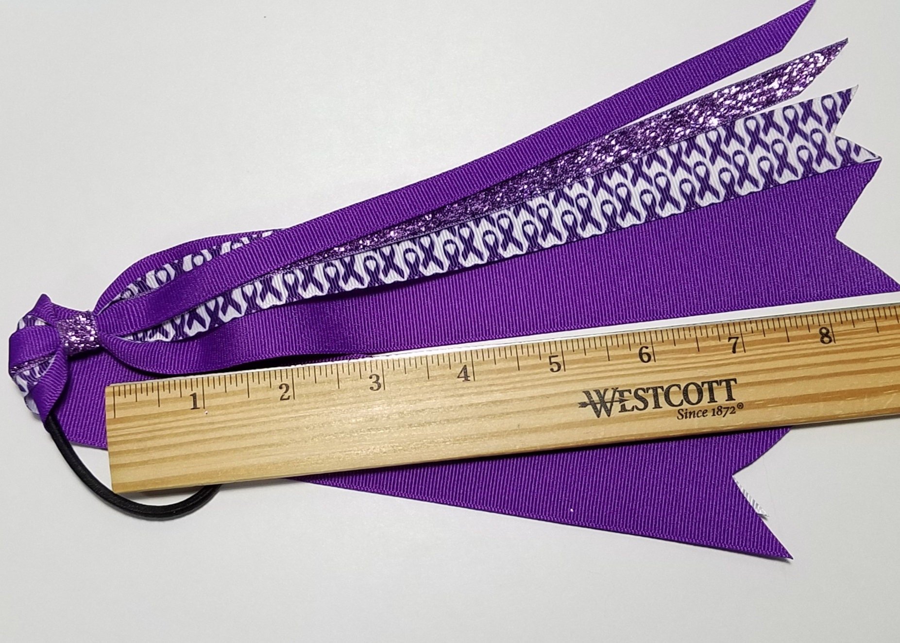 Purple Awareness Ribbon 