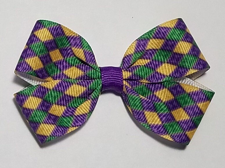 3" Mardi Gras Diamond 
