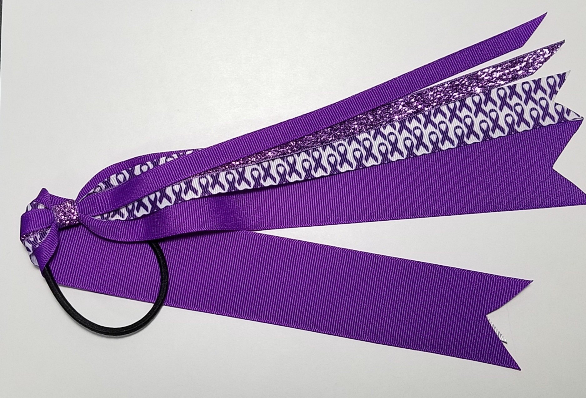 Purple Awareness Ribbon 