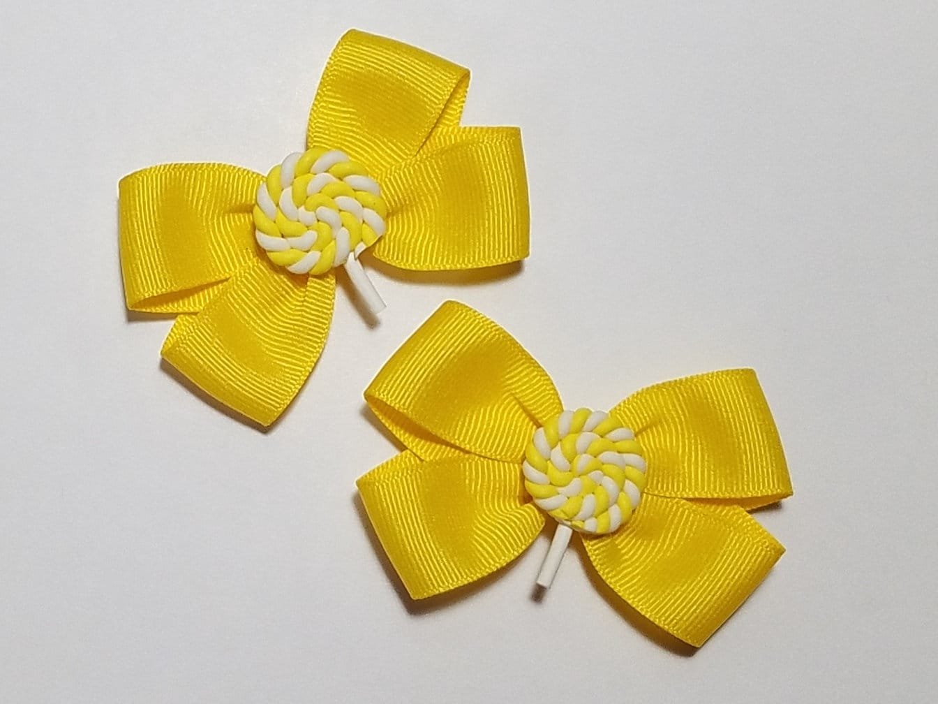 3" Yellow Lollipop Pigtail 