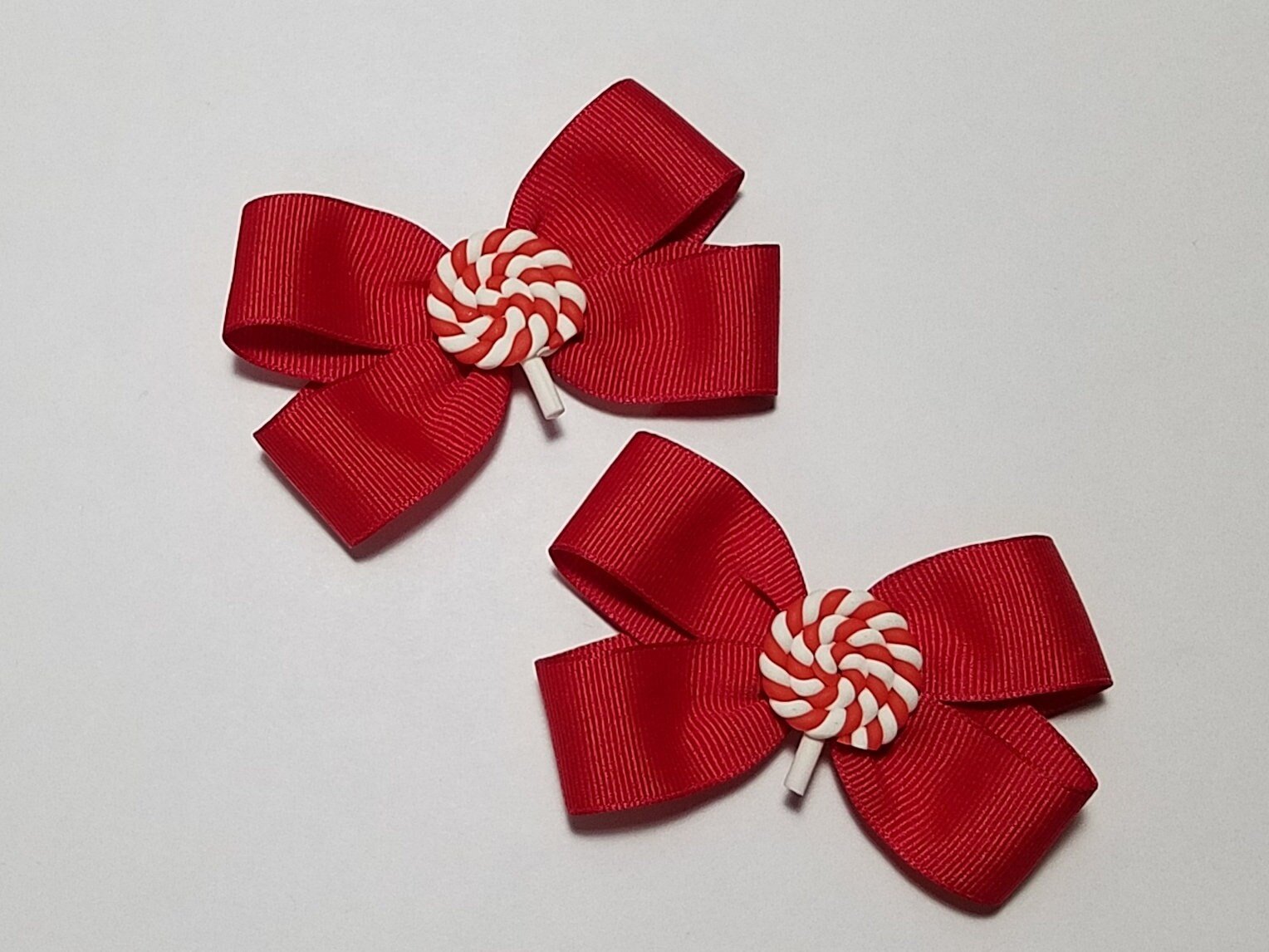 3" Red Lollipop Pigtail 