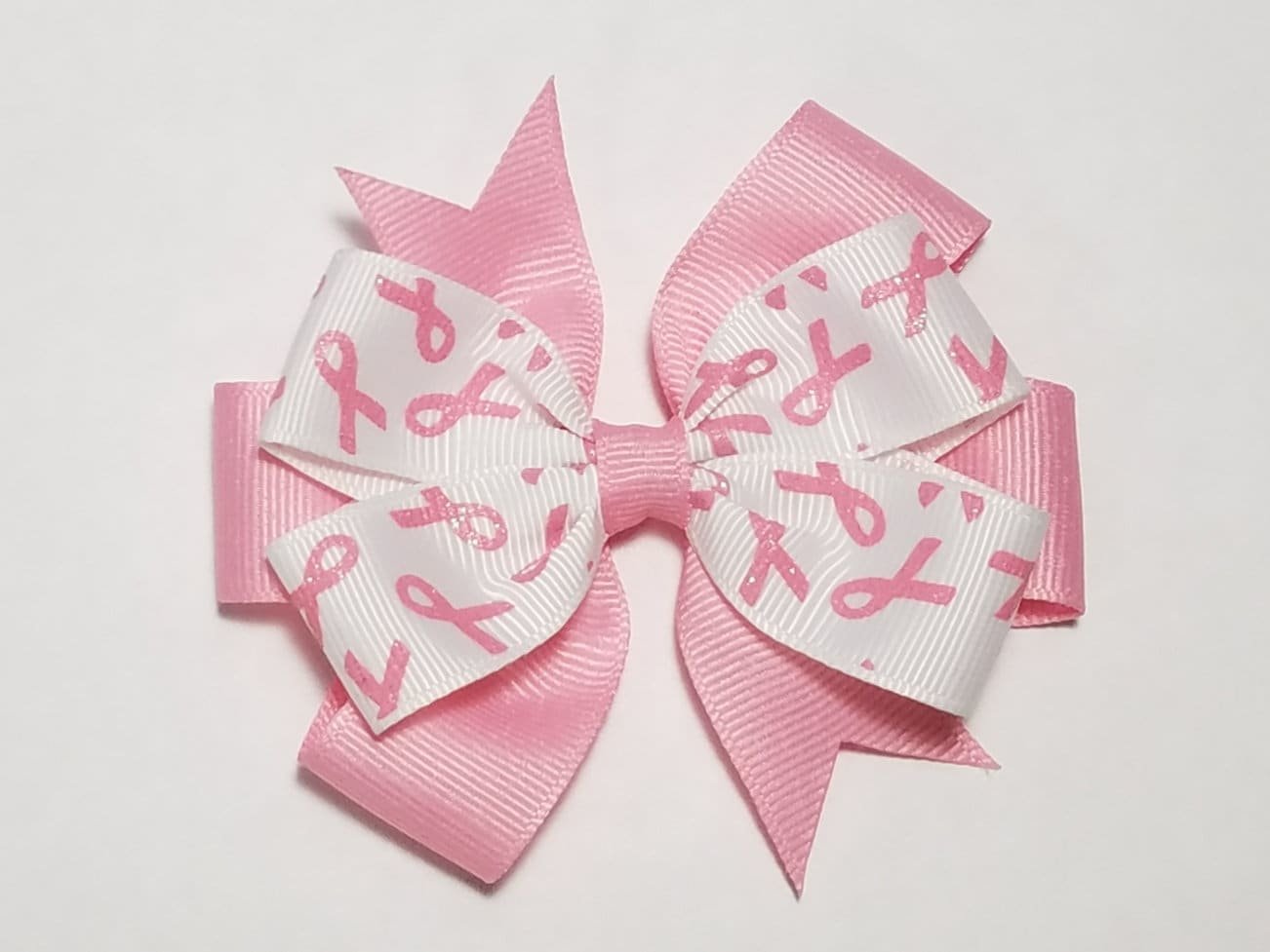 3.5" Pink Glitter Awareness