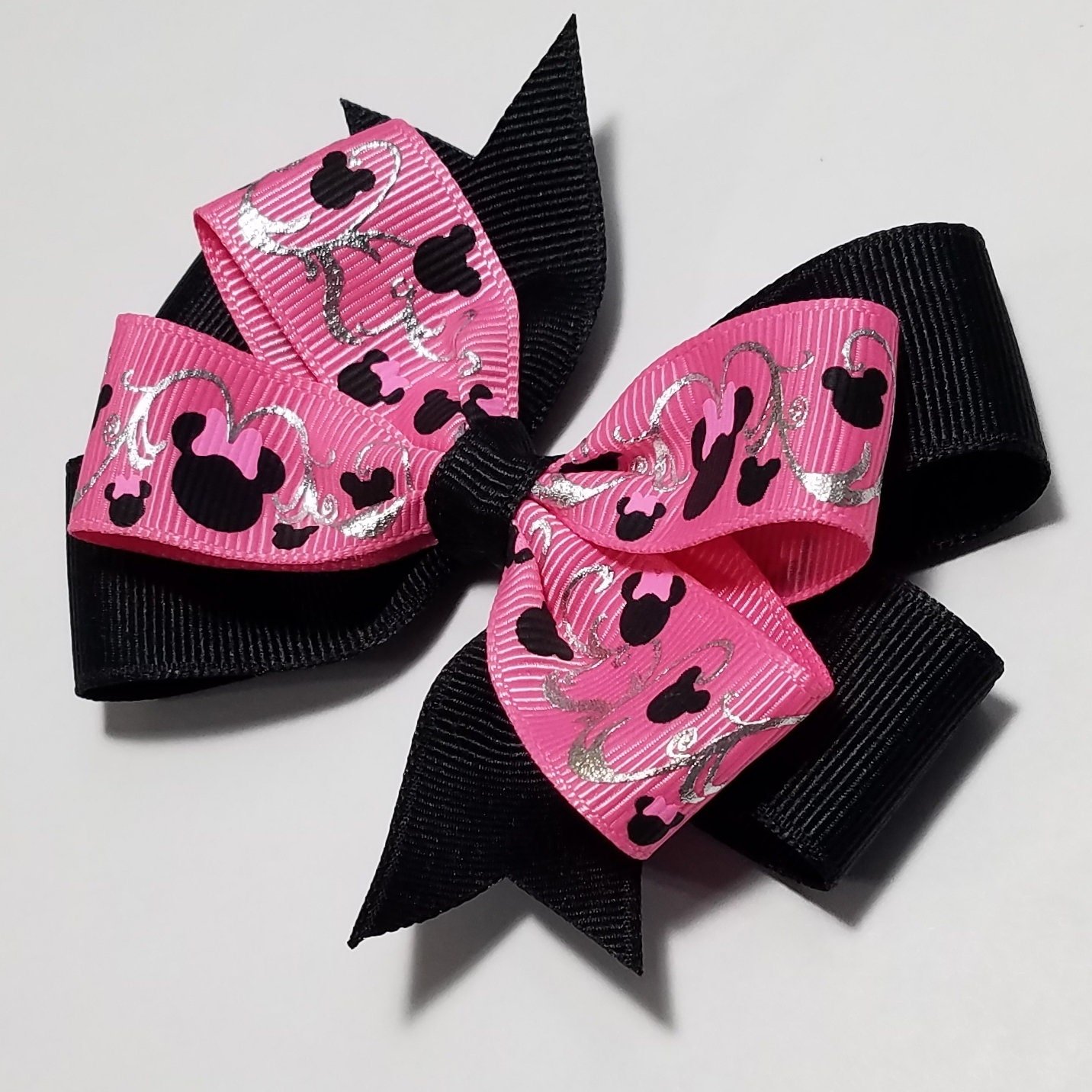 3.5" Pink Metallic Swirl 