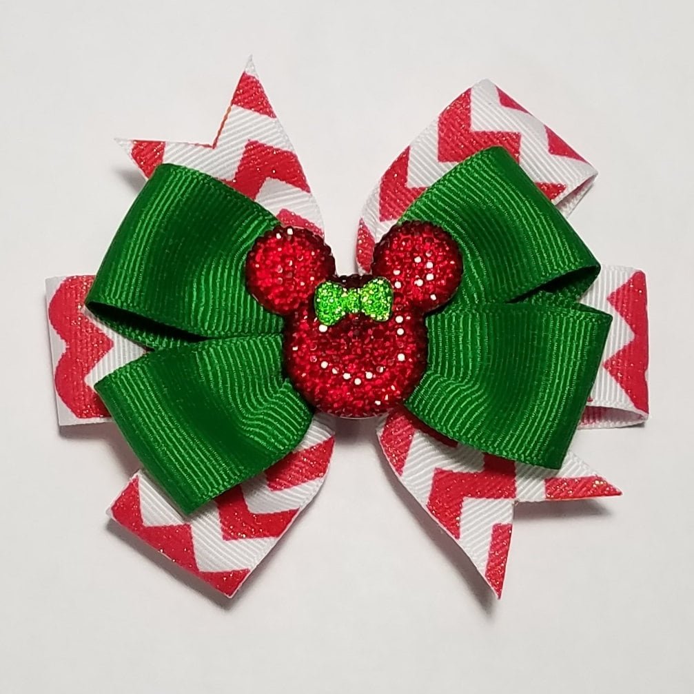 3.5" Christmas Glitter 