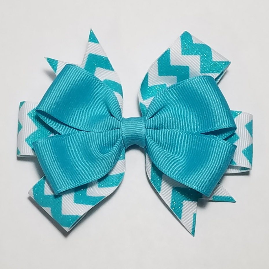 3.5" Navajo Turquoise Glitter 