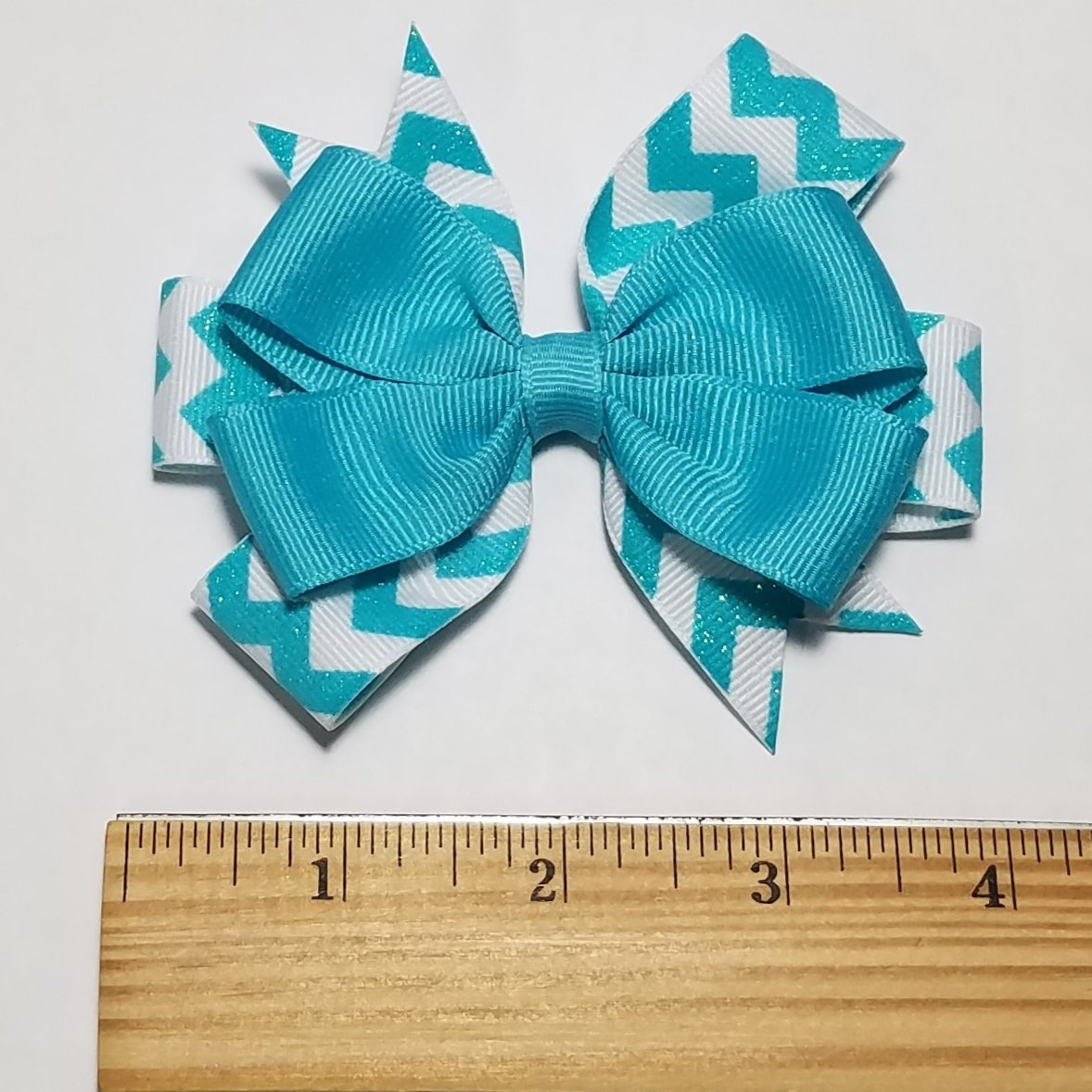 3.5" Navajo Turquoise Glitter 