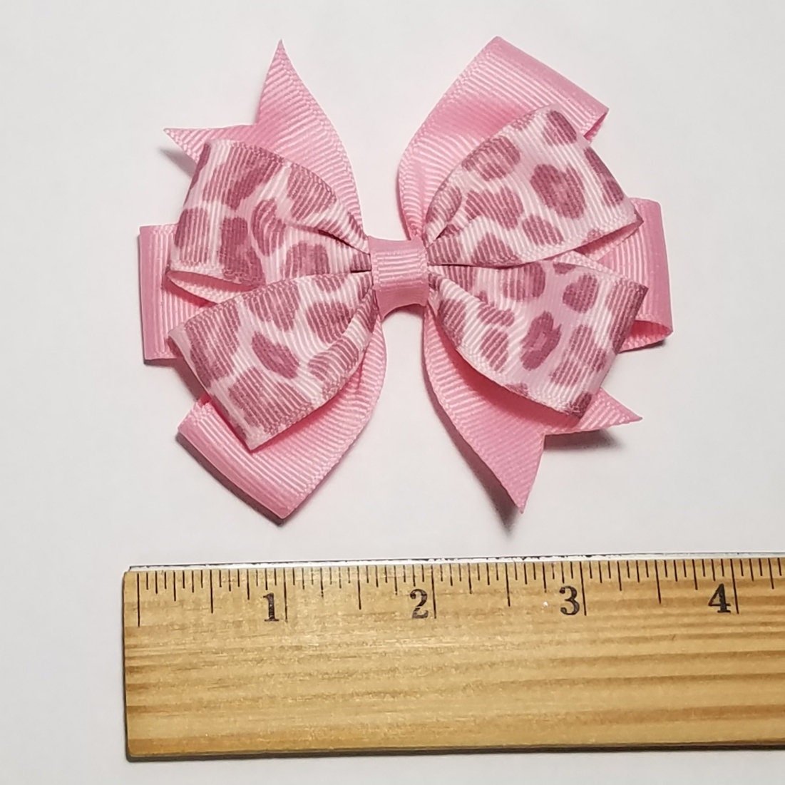 3.5" Pink Leopard Print 