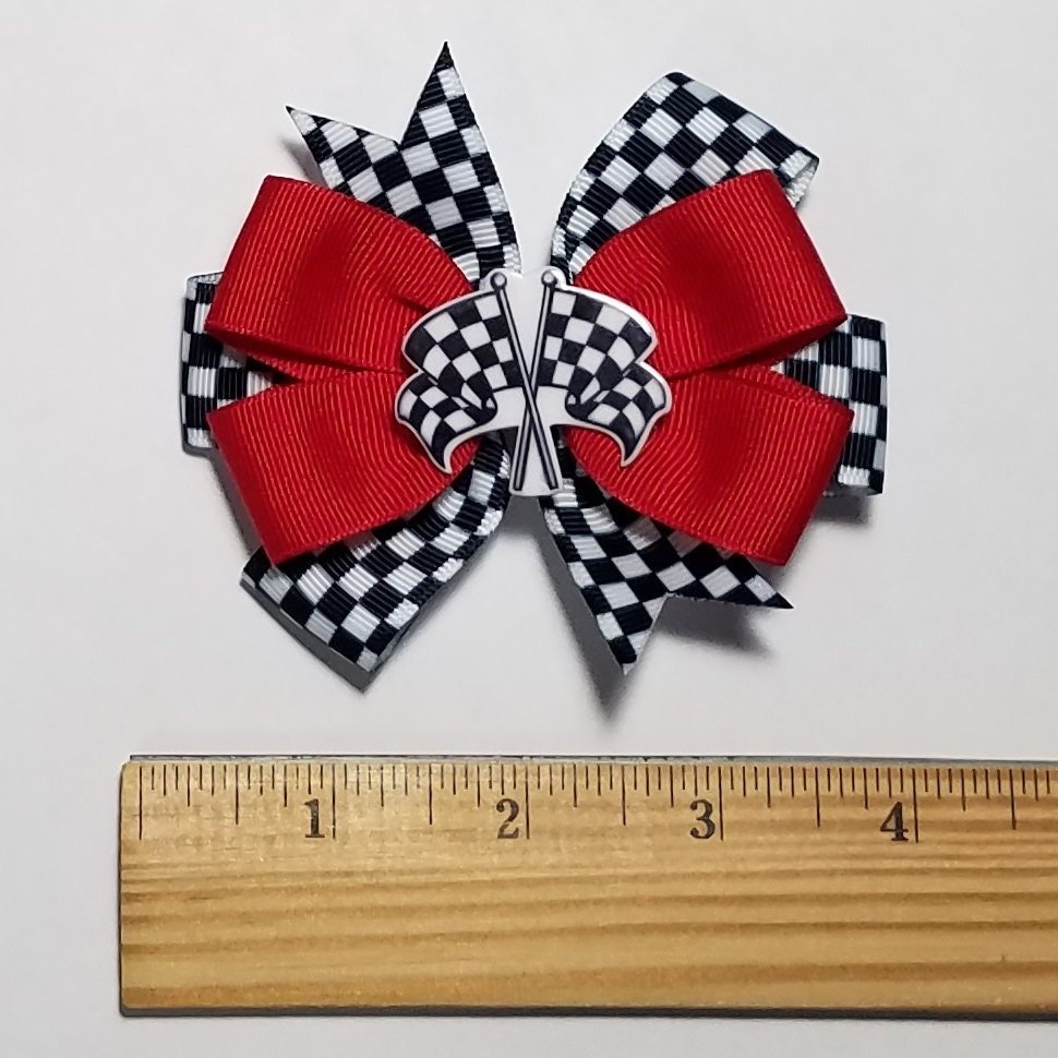 3.5" Racing Checkered Flag 