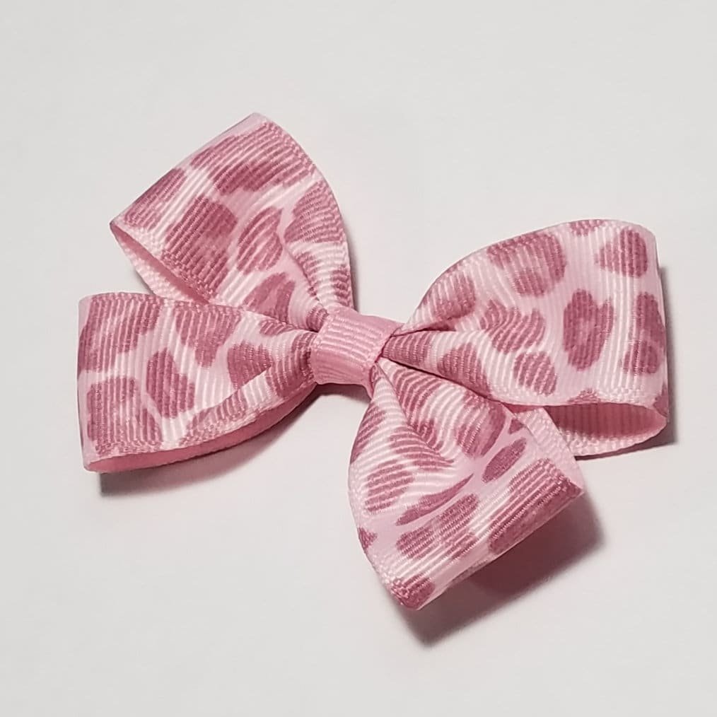 3" Pink Leopard Print