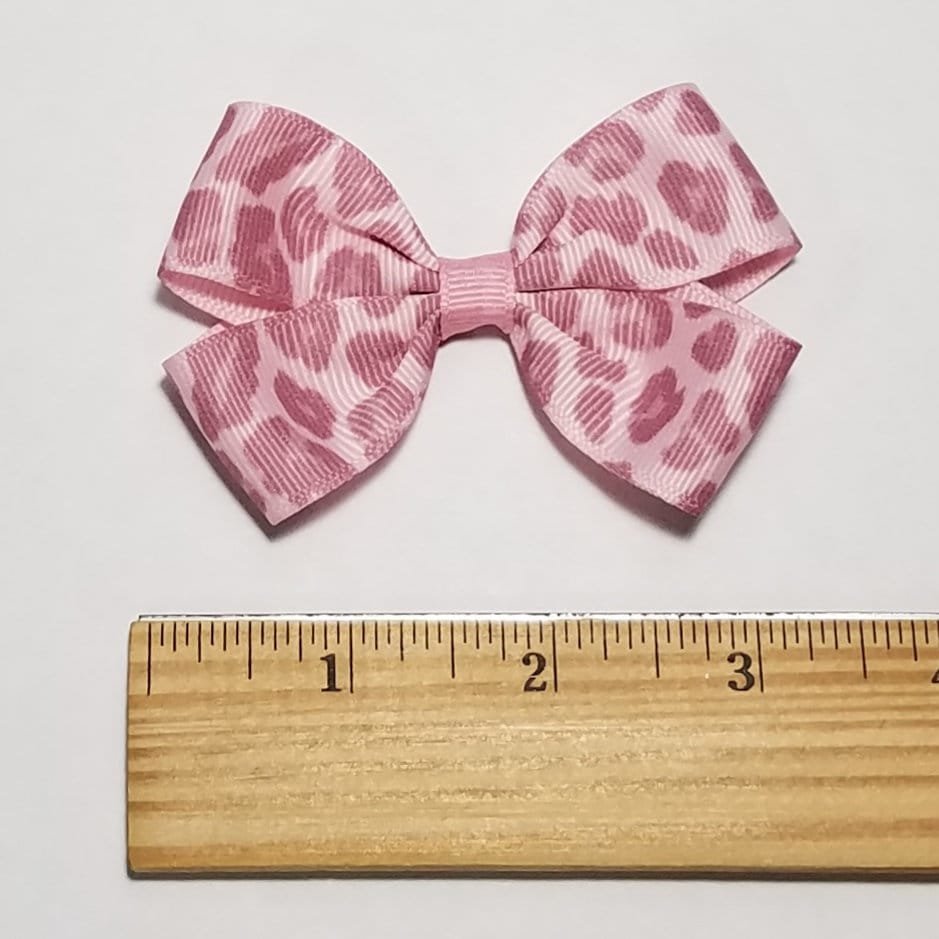 3" Pink Leopard Print