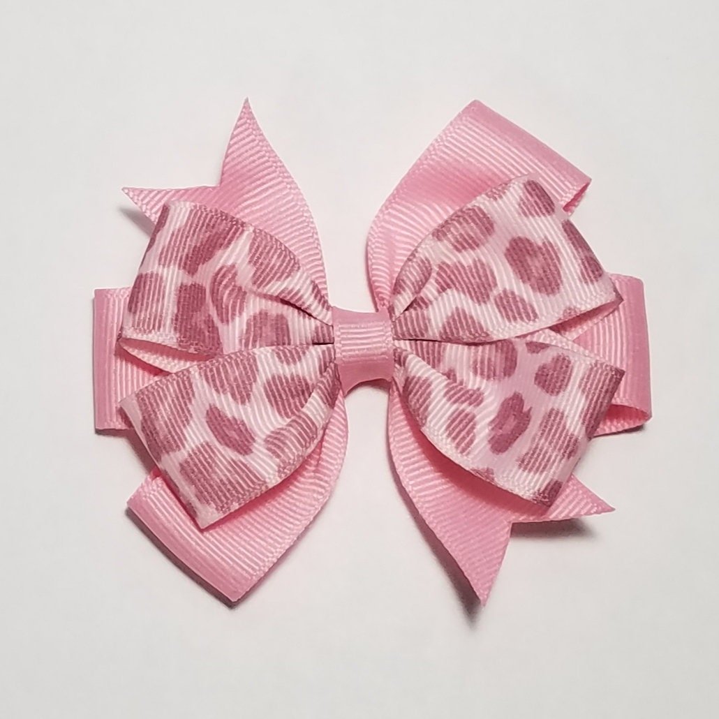 3.5" Pink Leopard Print 
