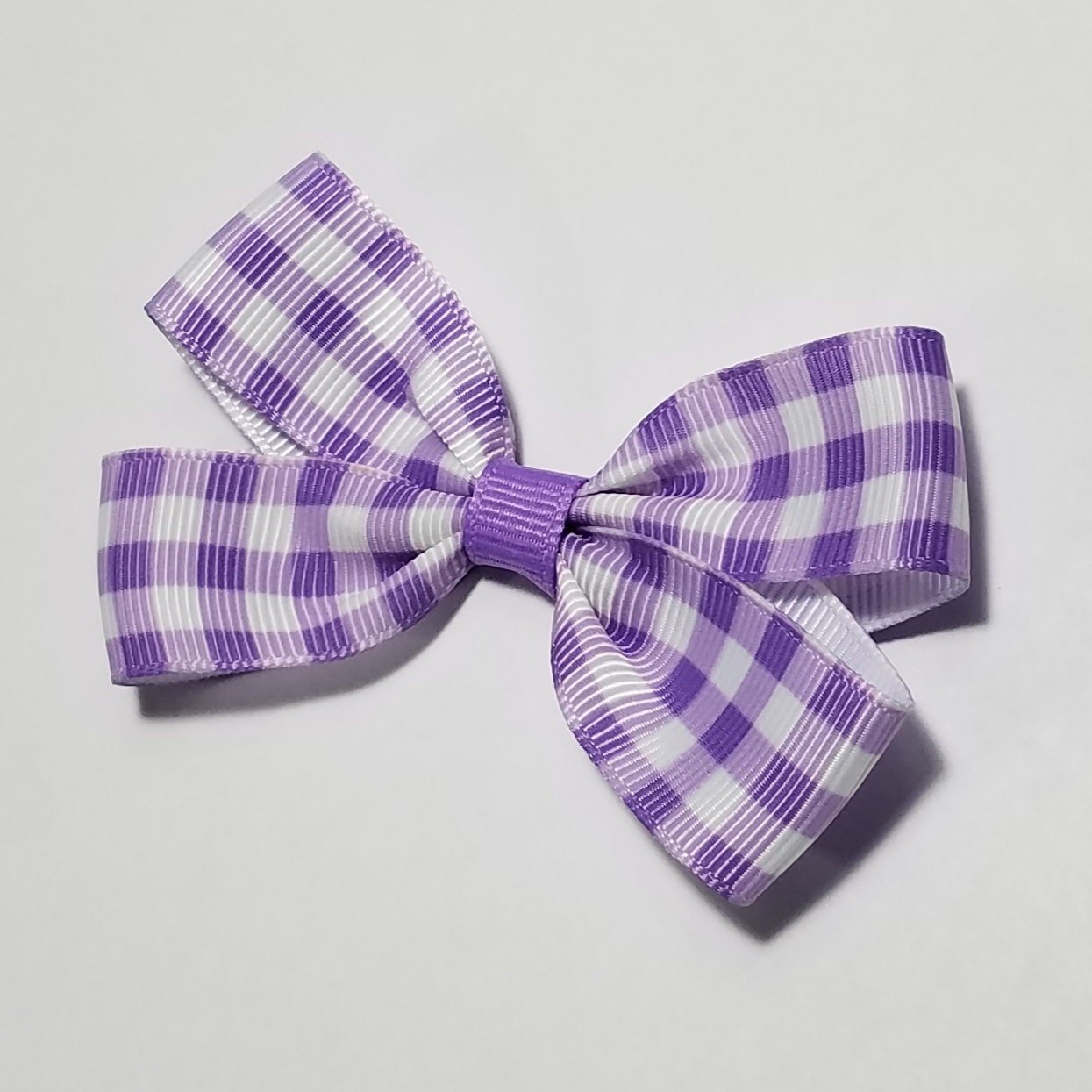 3" Purple Gingham 