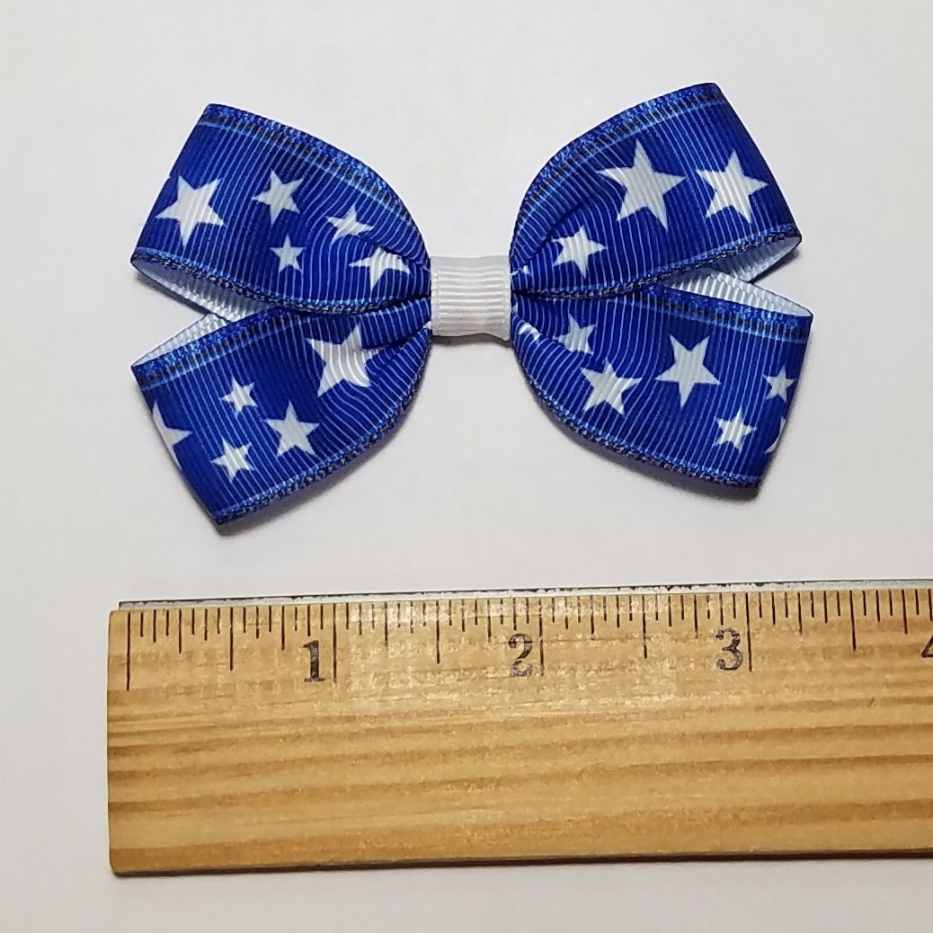 3" Denim Stars 