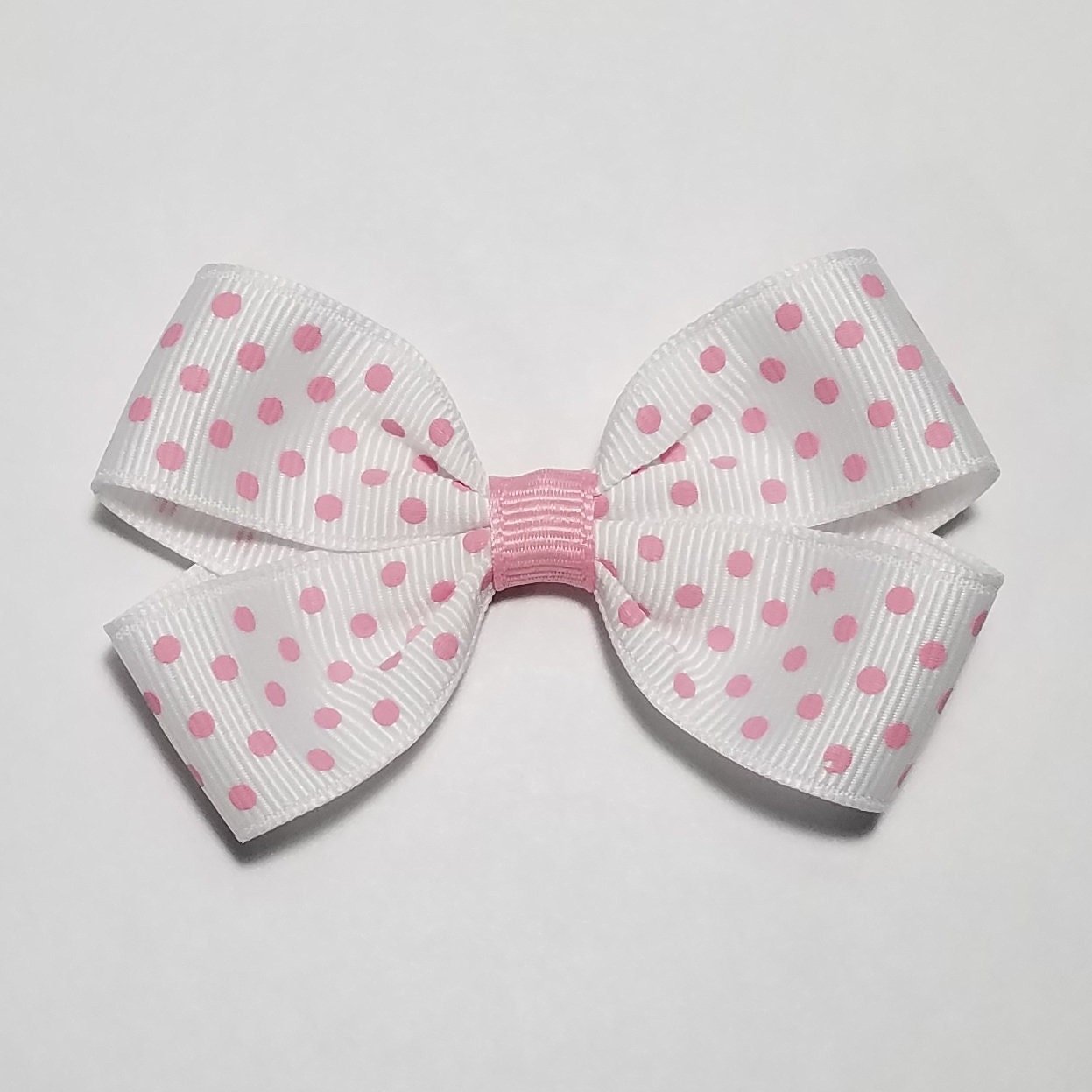 3" Pink Polka Dot 
