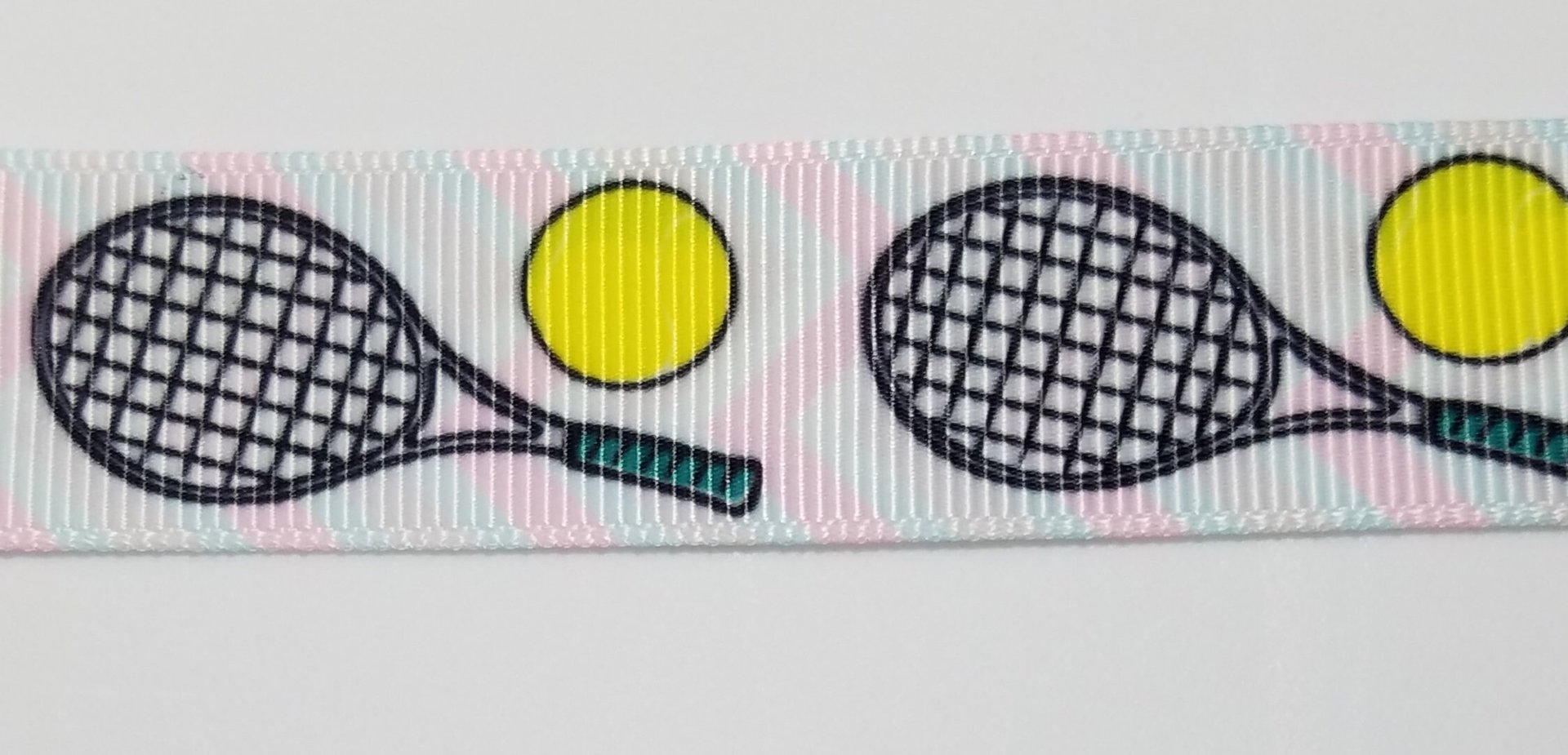 Tennis (with faint pink stripes) 