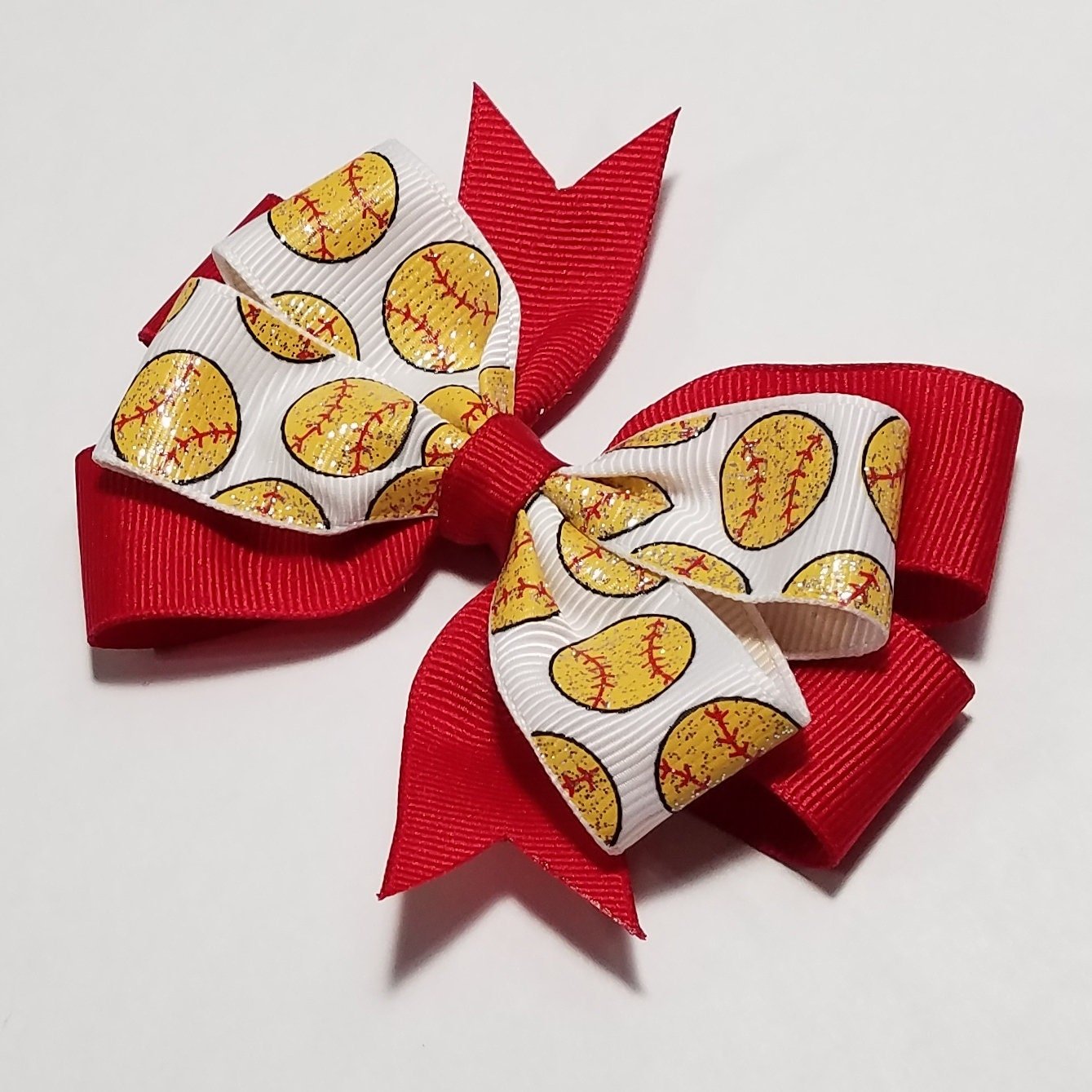 3.5" Softball Glitter