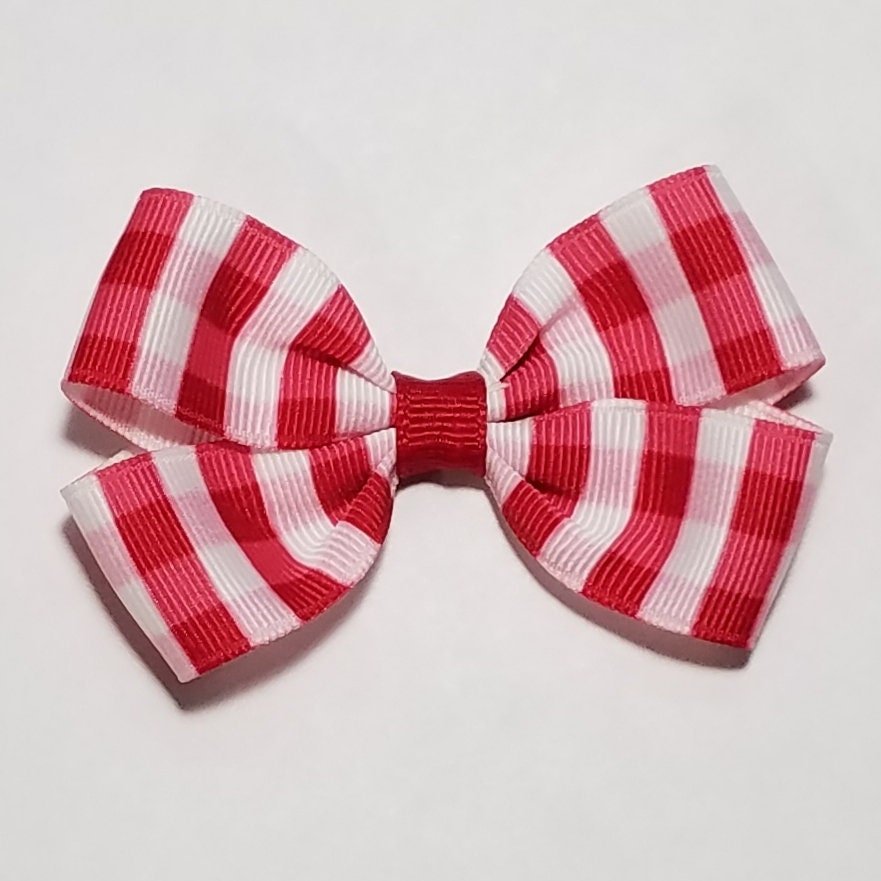 3" Red Gingham