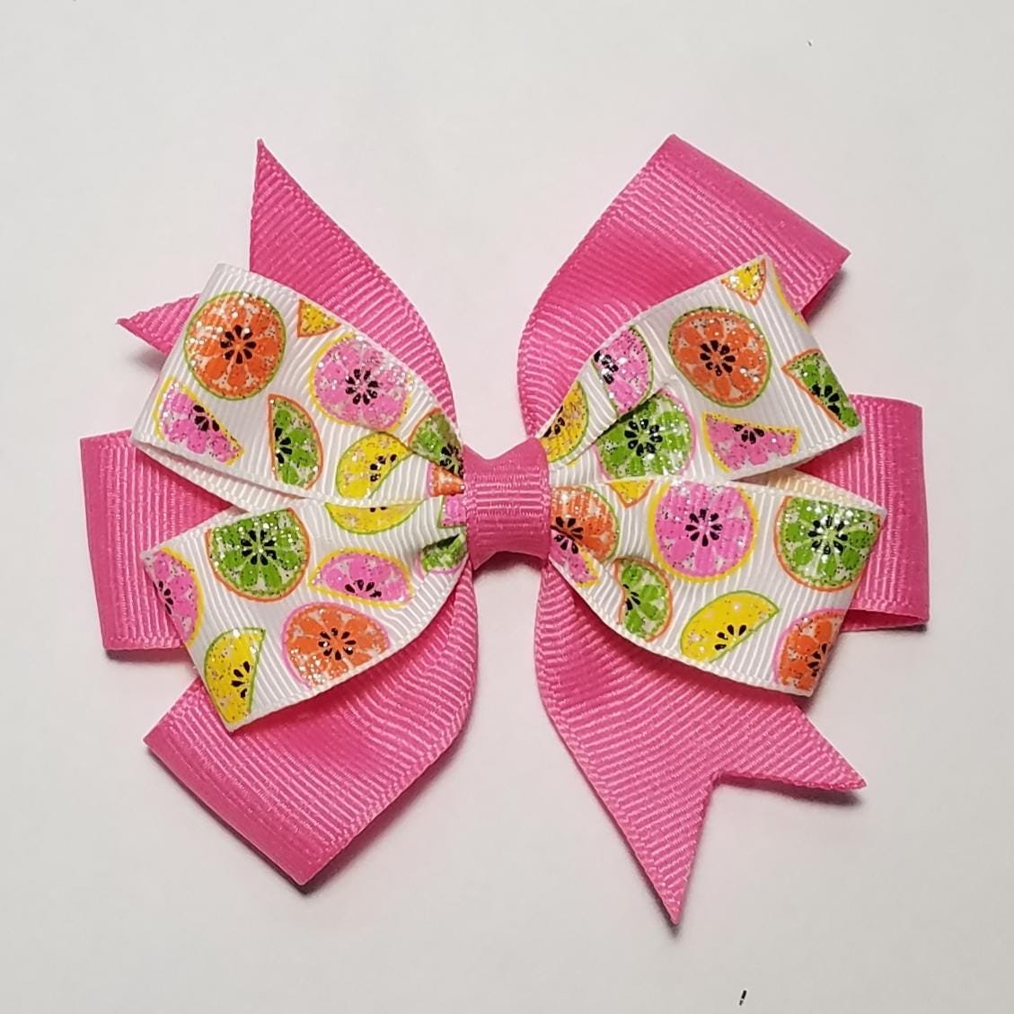 3.5" Citrus Fruit Glitter 