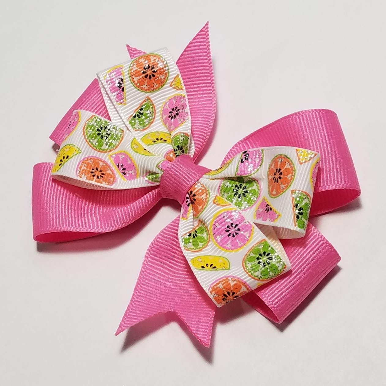 3.5" Citrus Fruit Glitter 