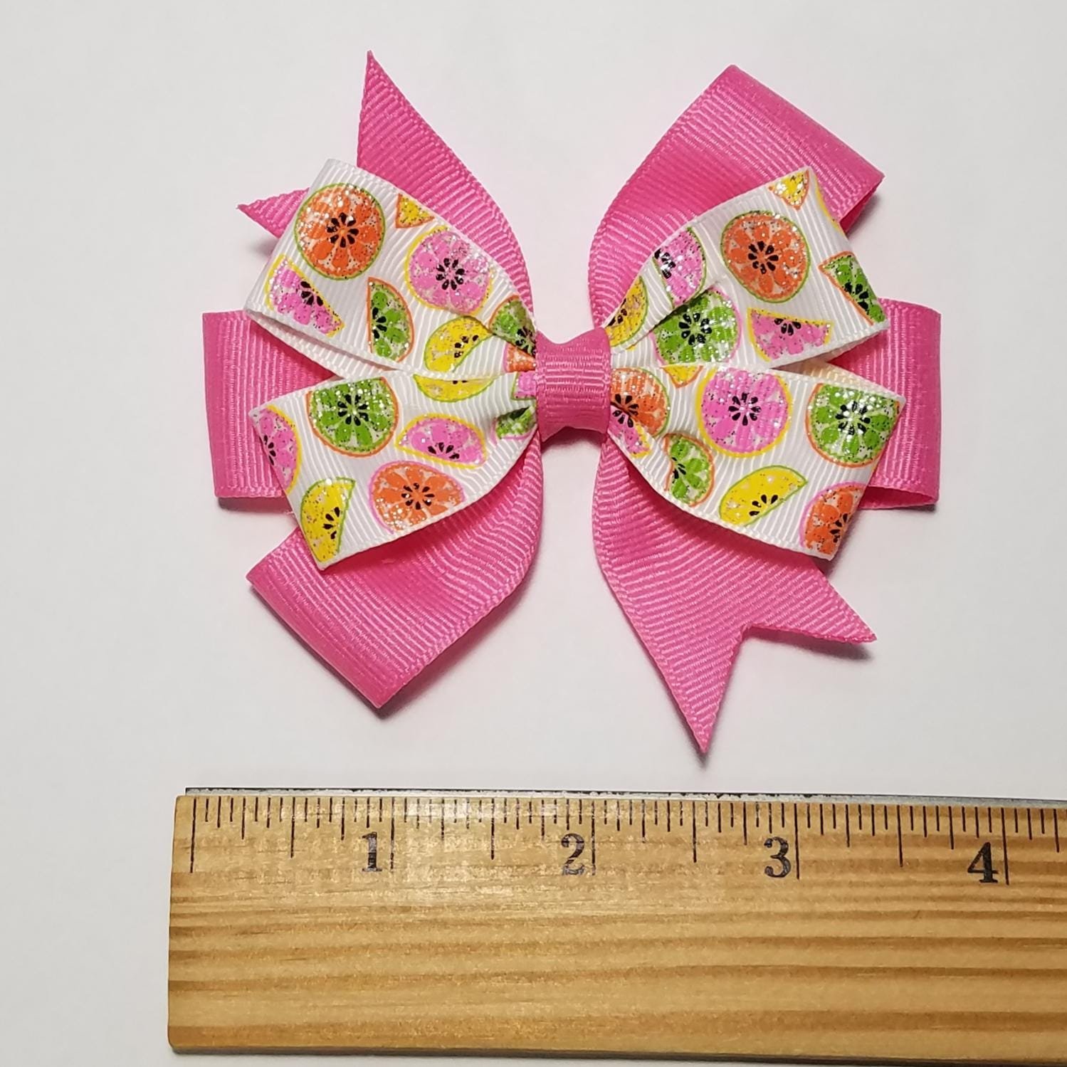 3.5" Citrus Fruit Glitter 