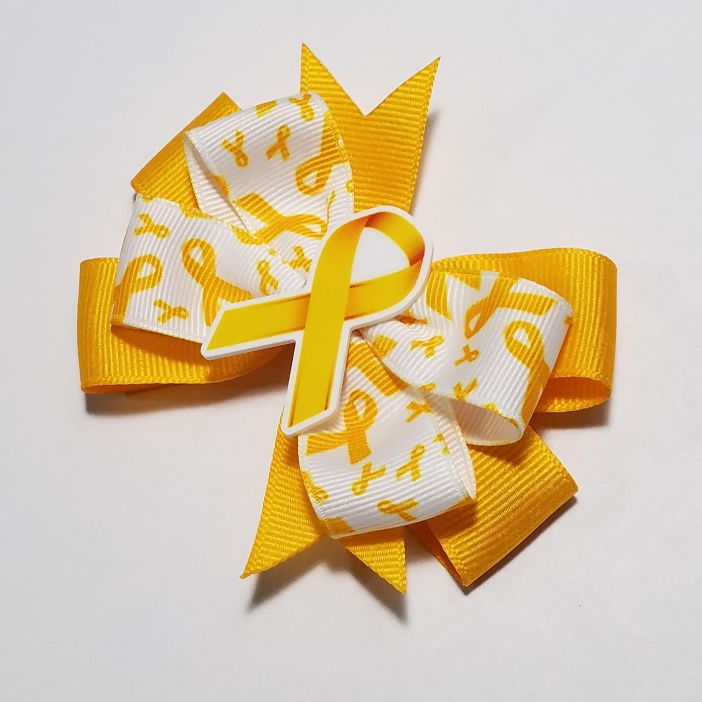 3.5"  Yellow Gold Awareness 