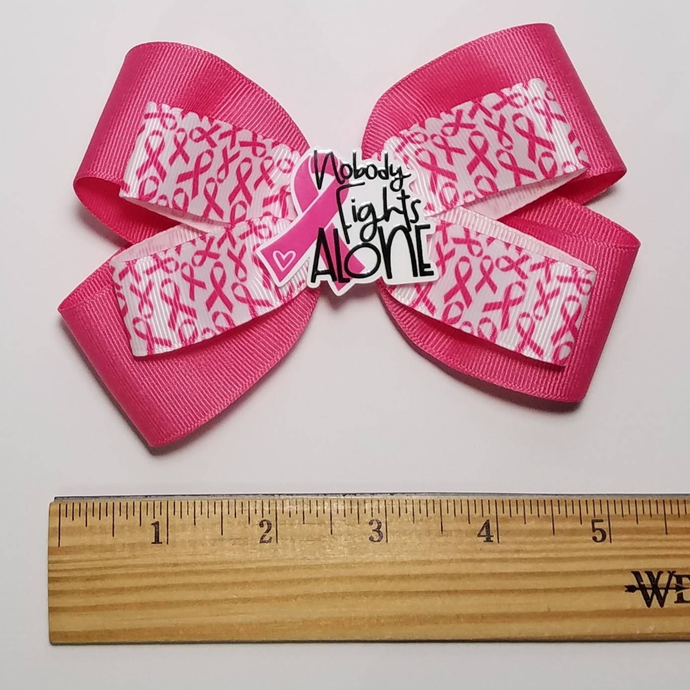 5" Breast Cancer Pink Awareness