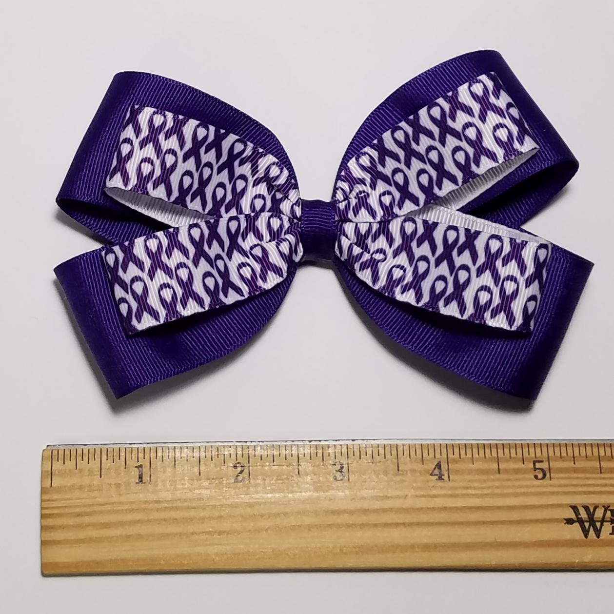 5" Purple Awareness 