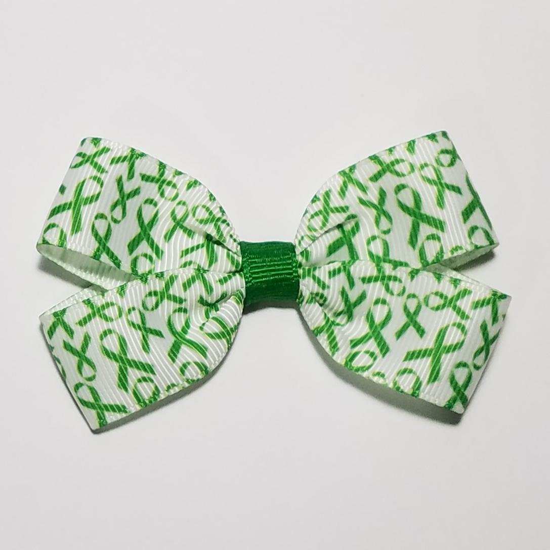 3" Green Awareness Ribbon