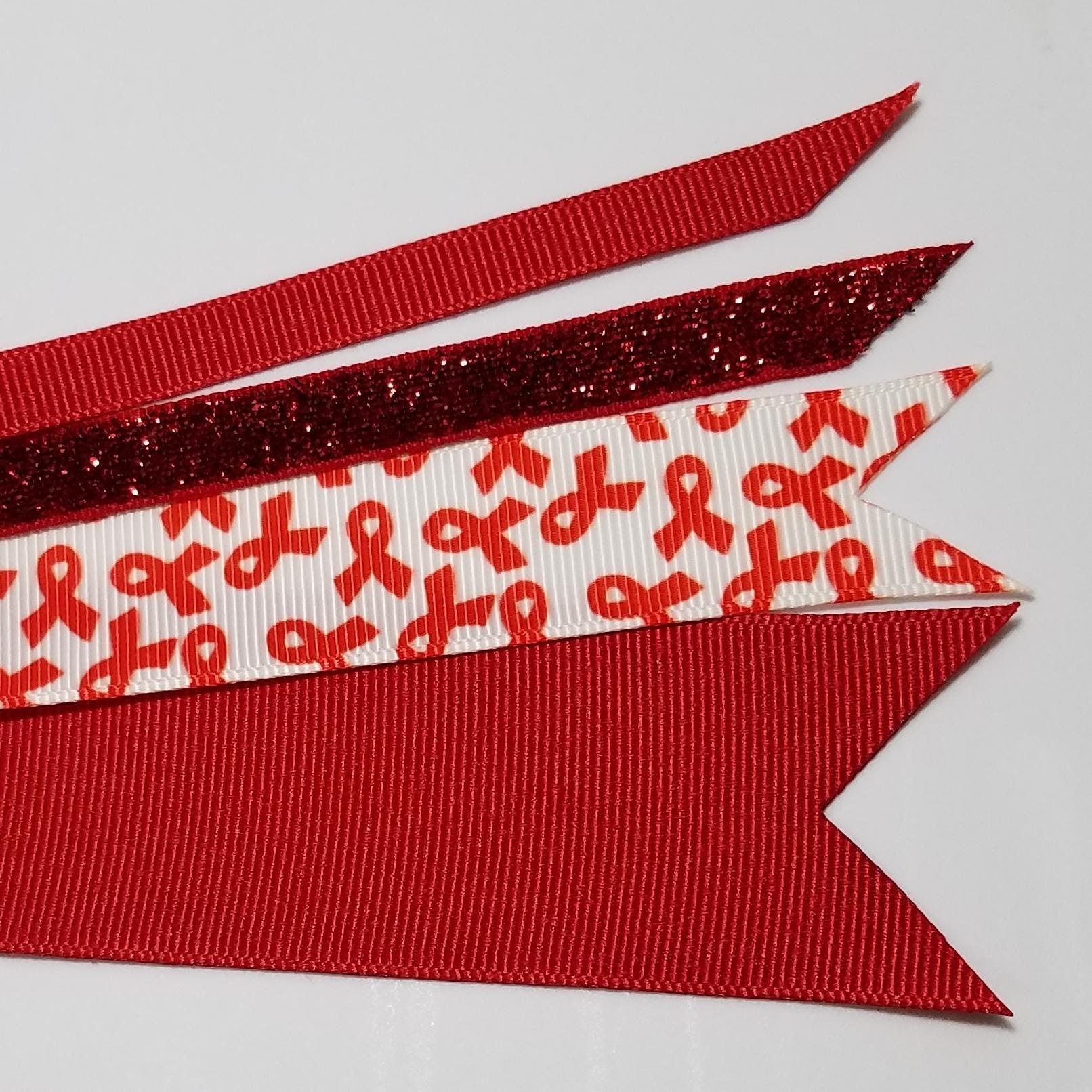 Red Awareness Ribbon 