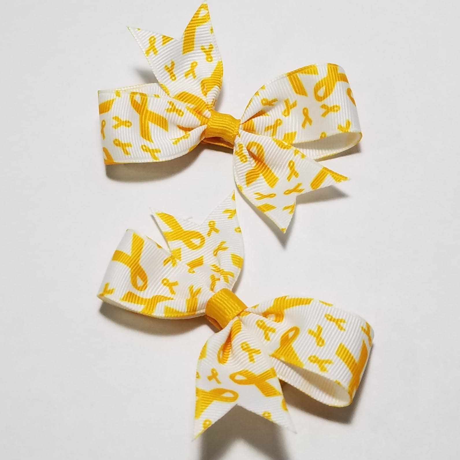 3" Yellow Gold Childhood Cancer 