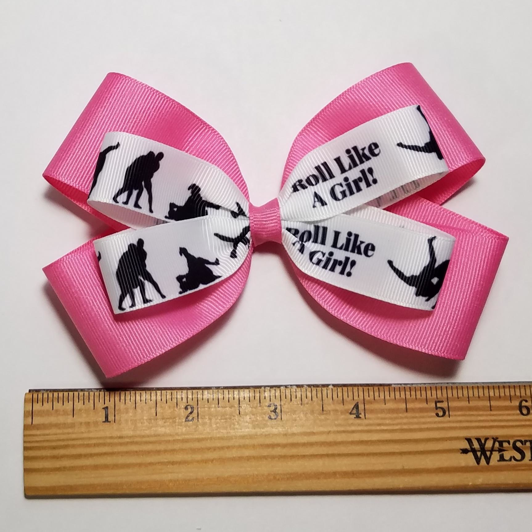 5" Jiu Jitsu Roll Like A Girl 