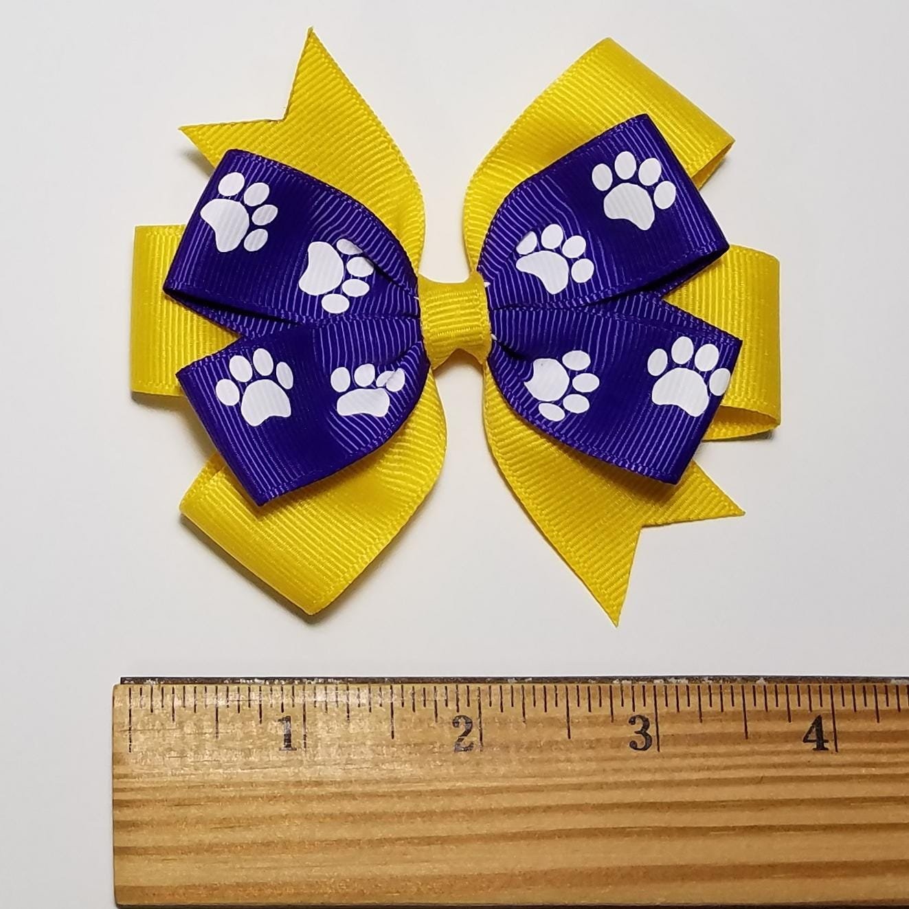 3.5" Purple Paw Print 