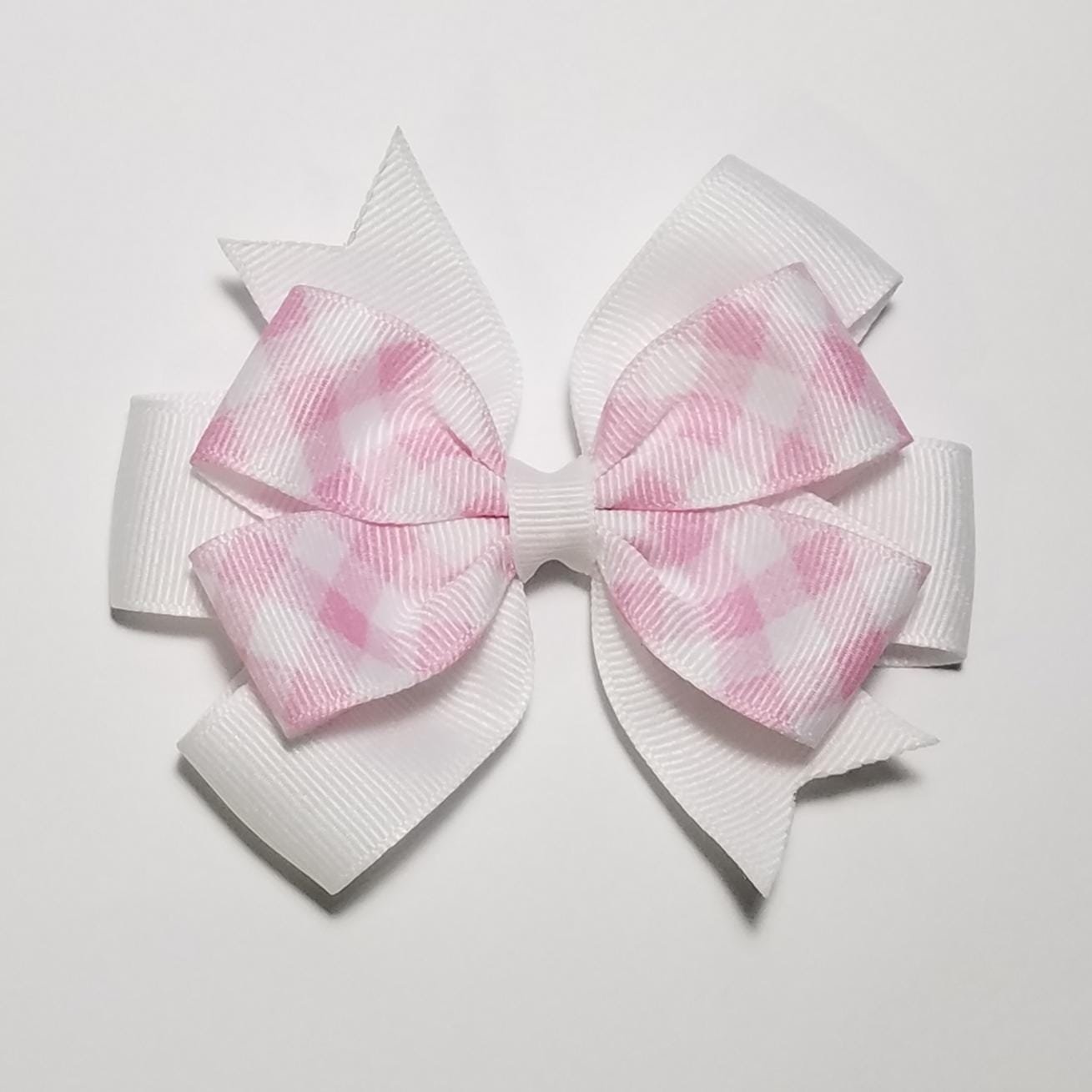 3.5" Pink Gingham 