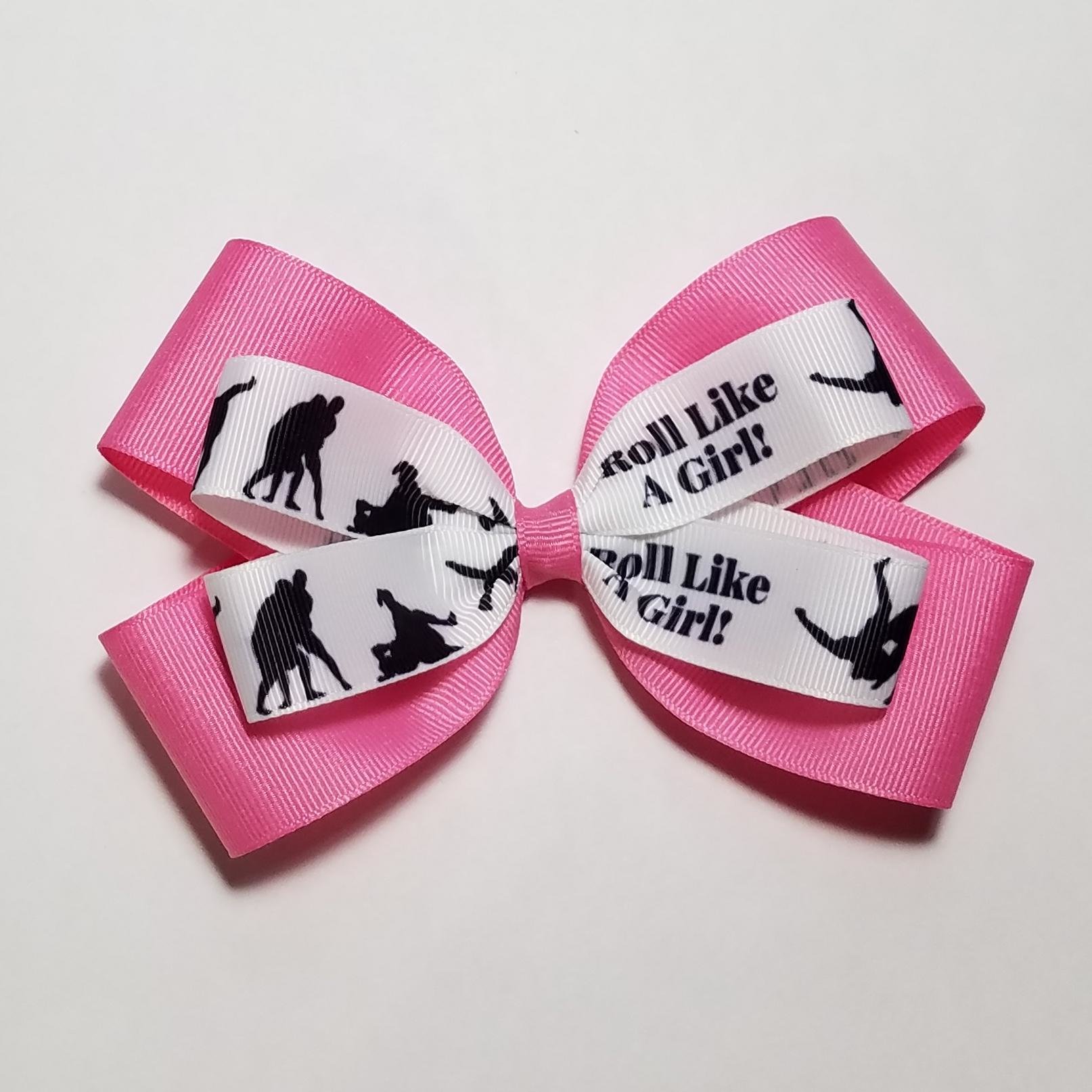 5" Jiu Jitsu Roll Like A Girl 