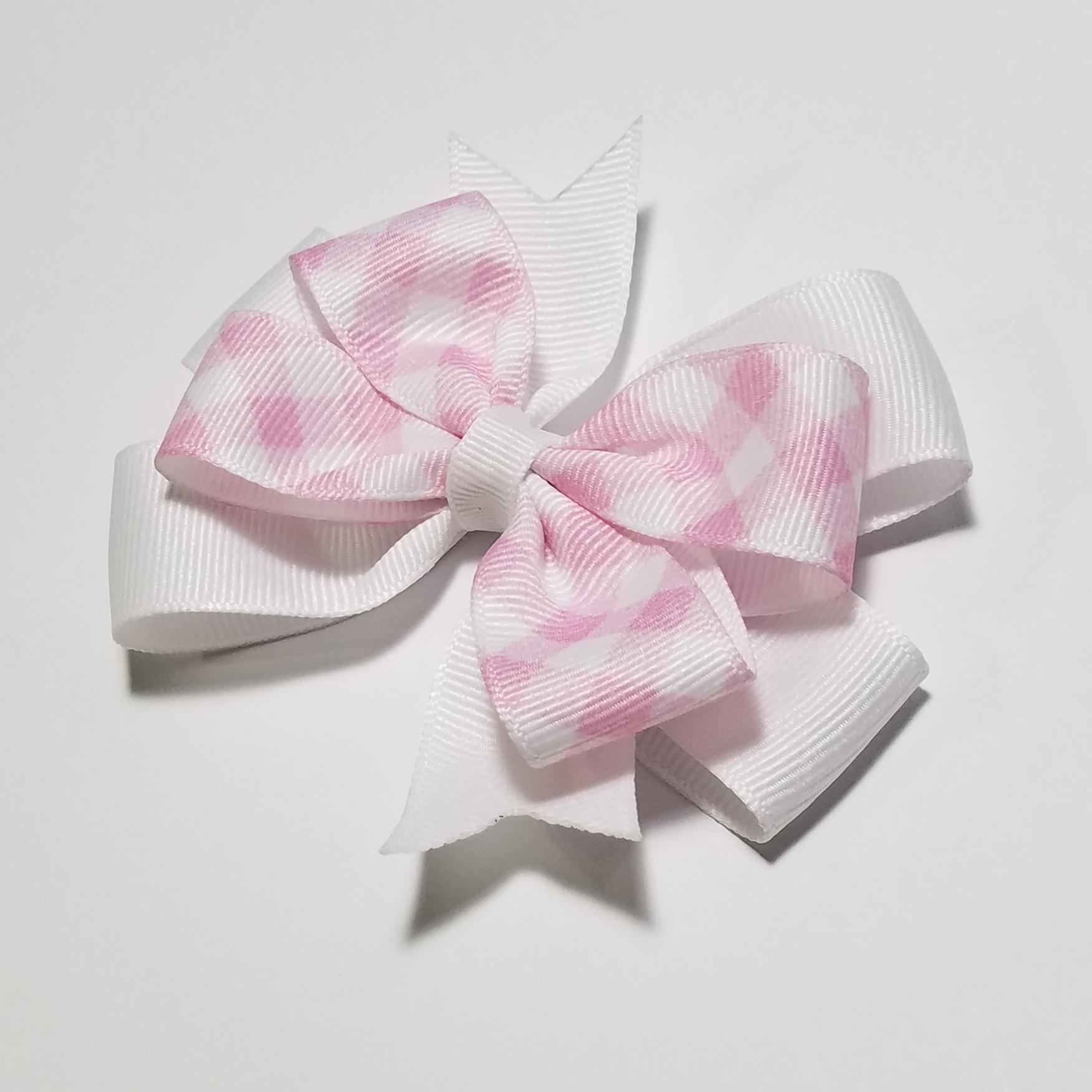3.5" Pink Gingham 