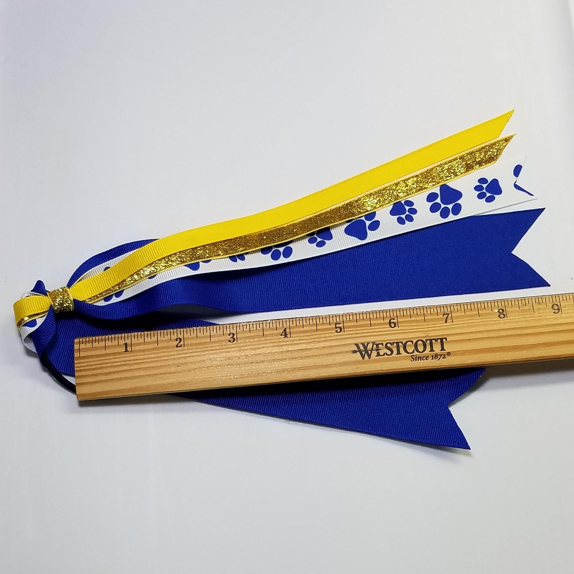 Royal Blue Paw Print 