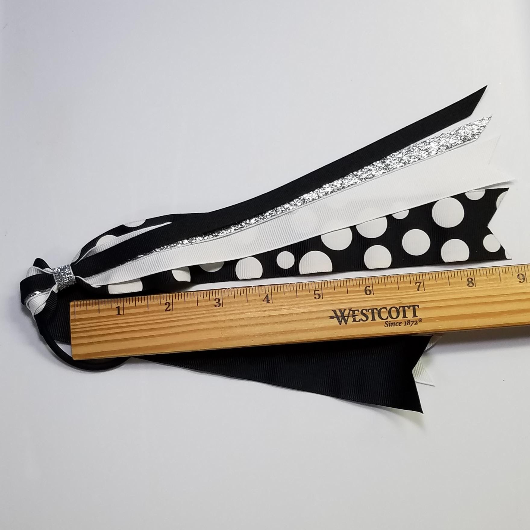 Black White Polka Dot 