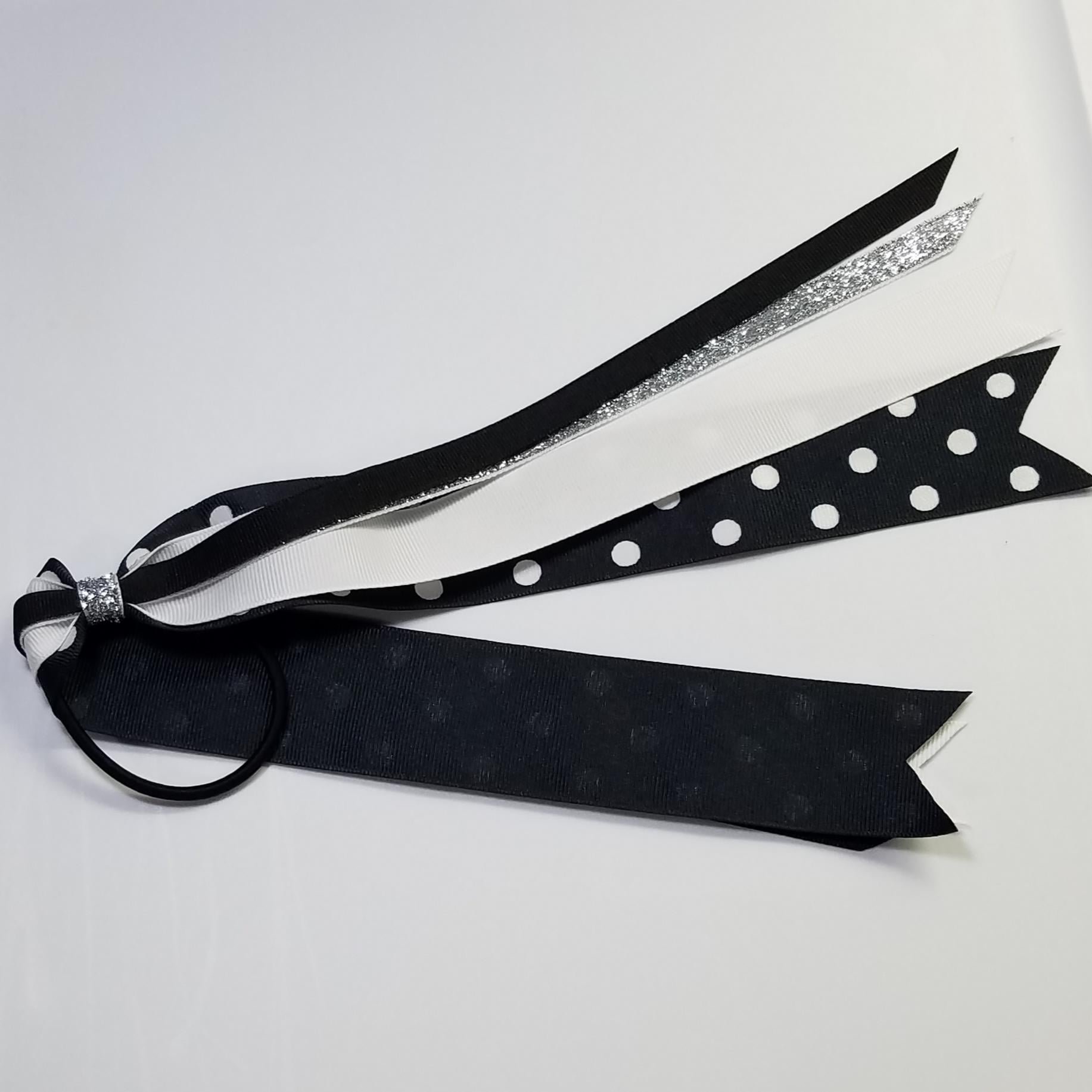 Black White Polka Dot 