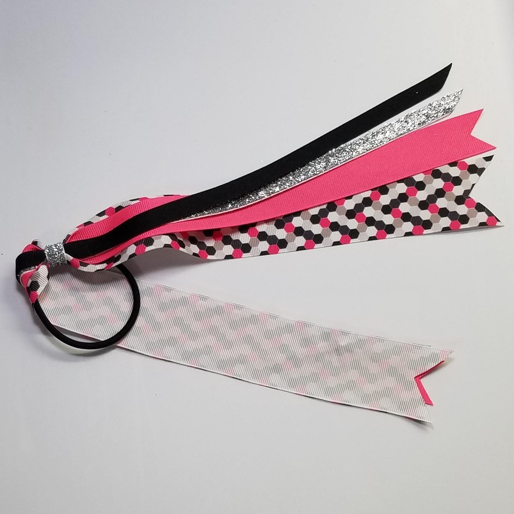 Pink Black Polka Dot 