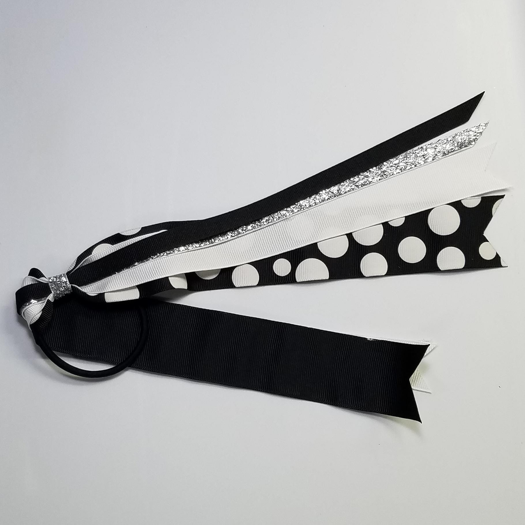 Black White Polka Dot 