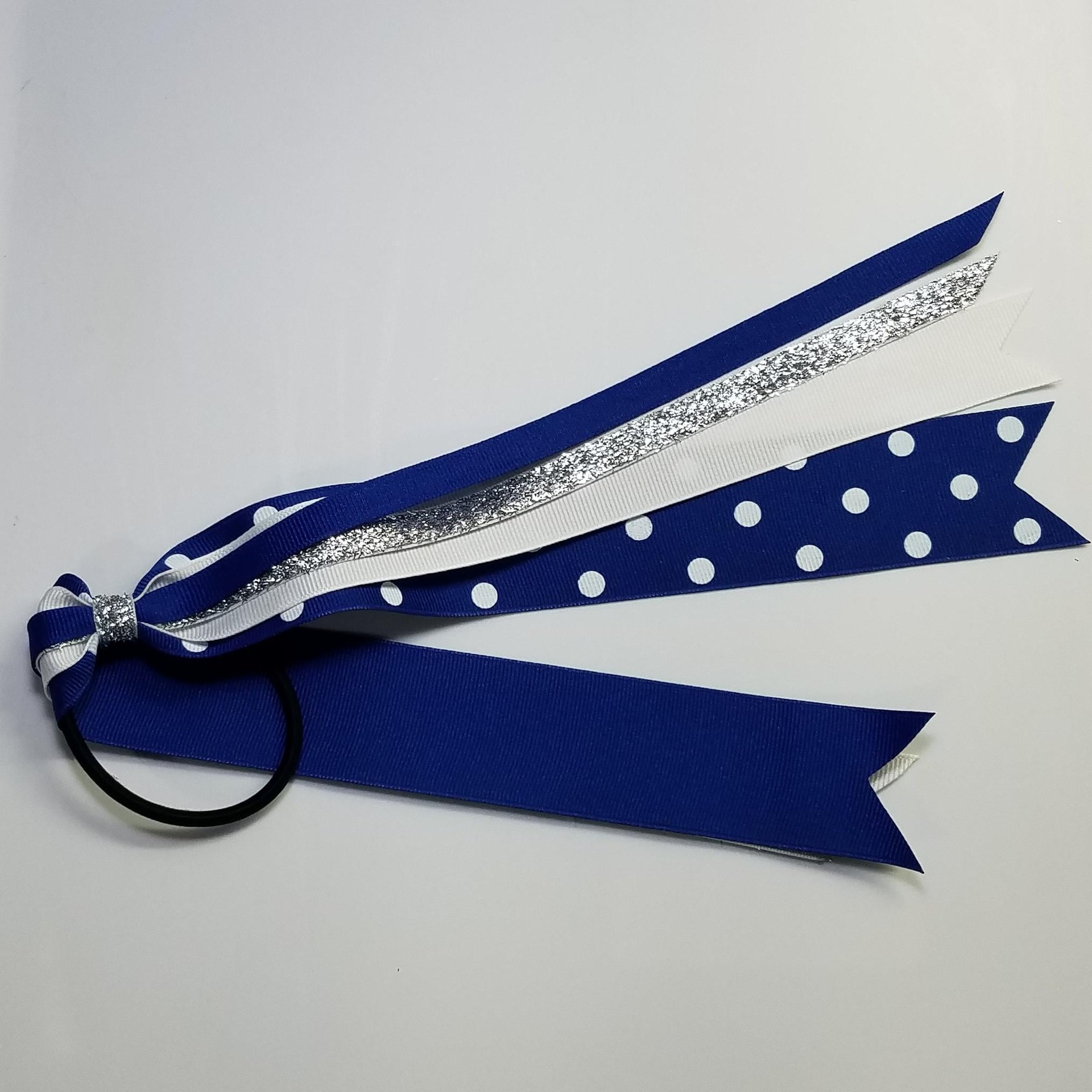 Dark Royal Blue Polka Dot 