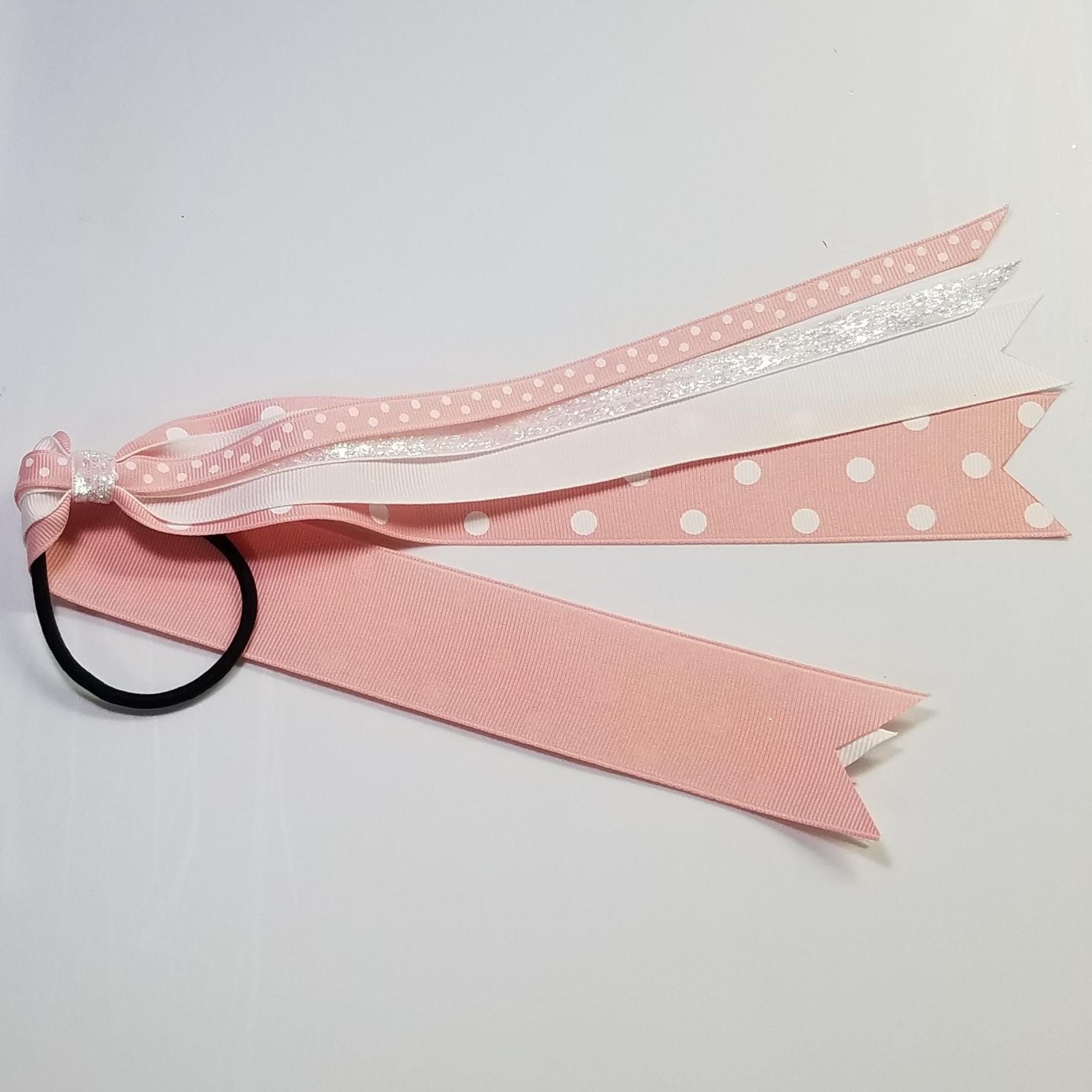 Pink White (Ballet Pink) Polka Dot 