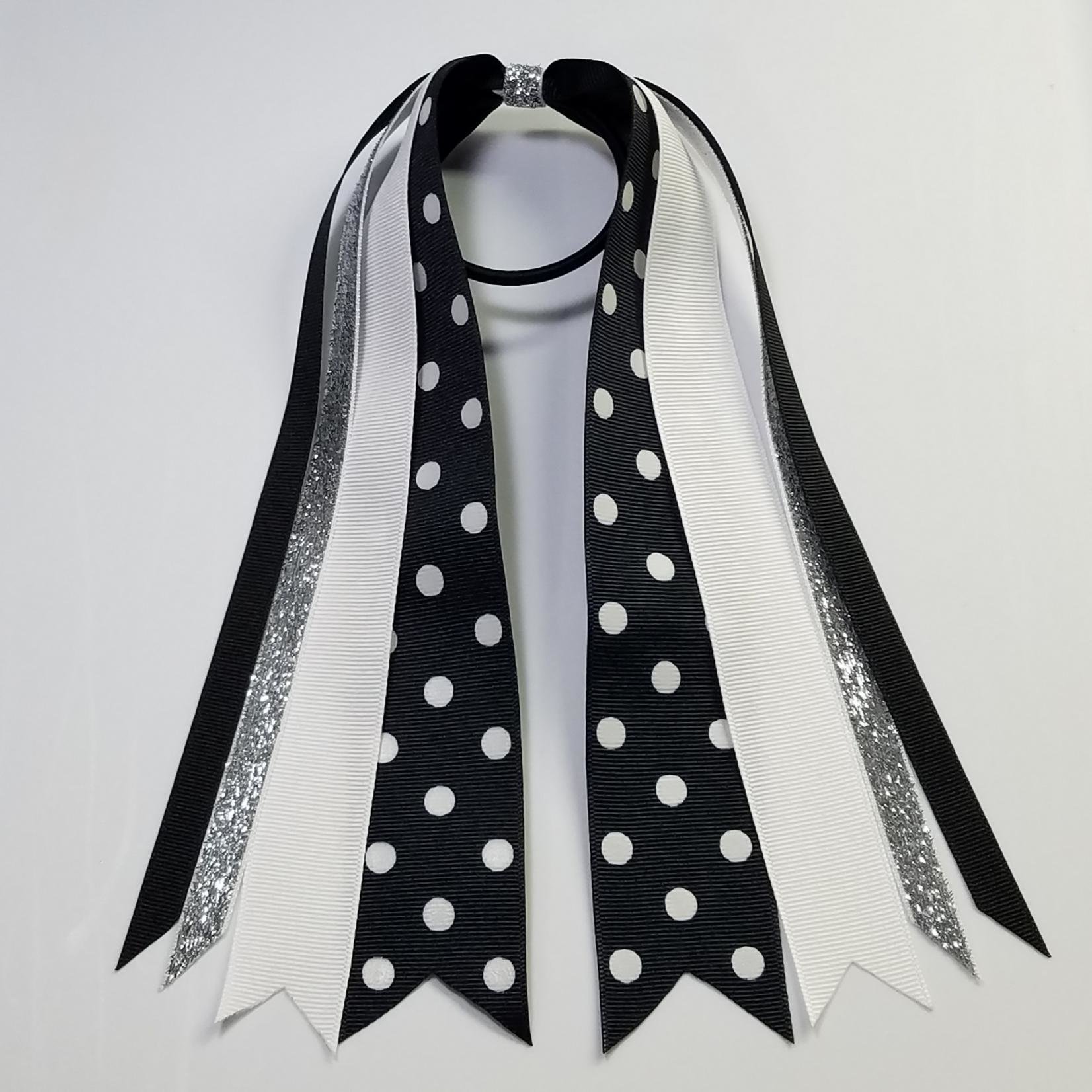 Black White Polka Dot 