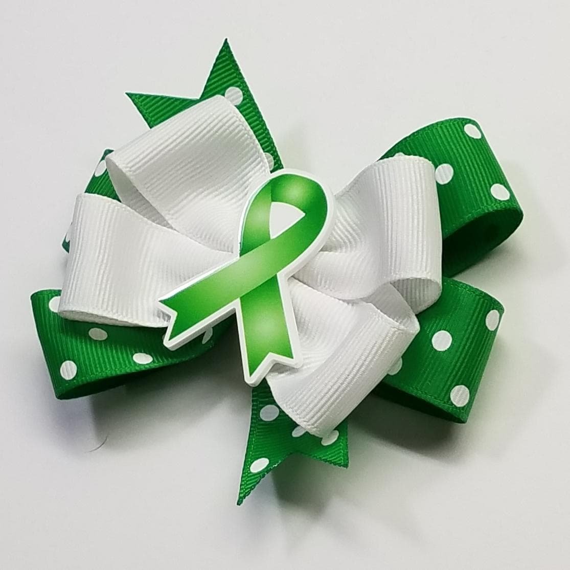 3.5" Green Awareness Ribbon 